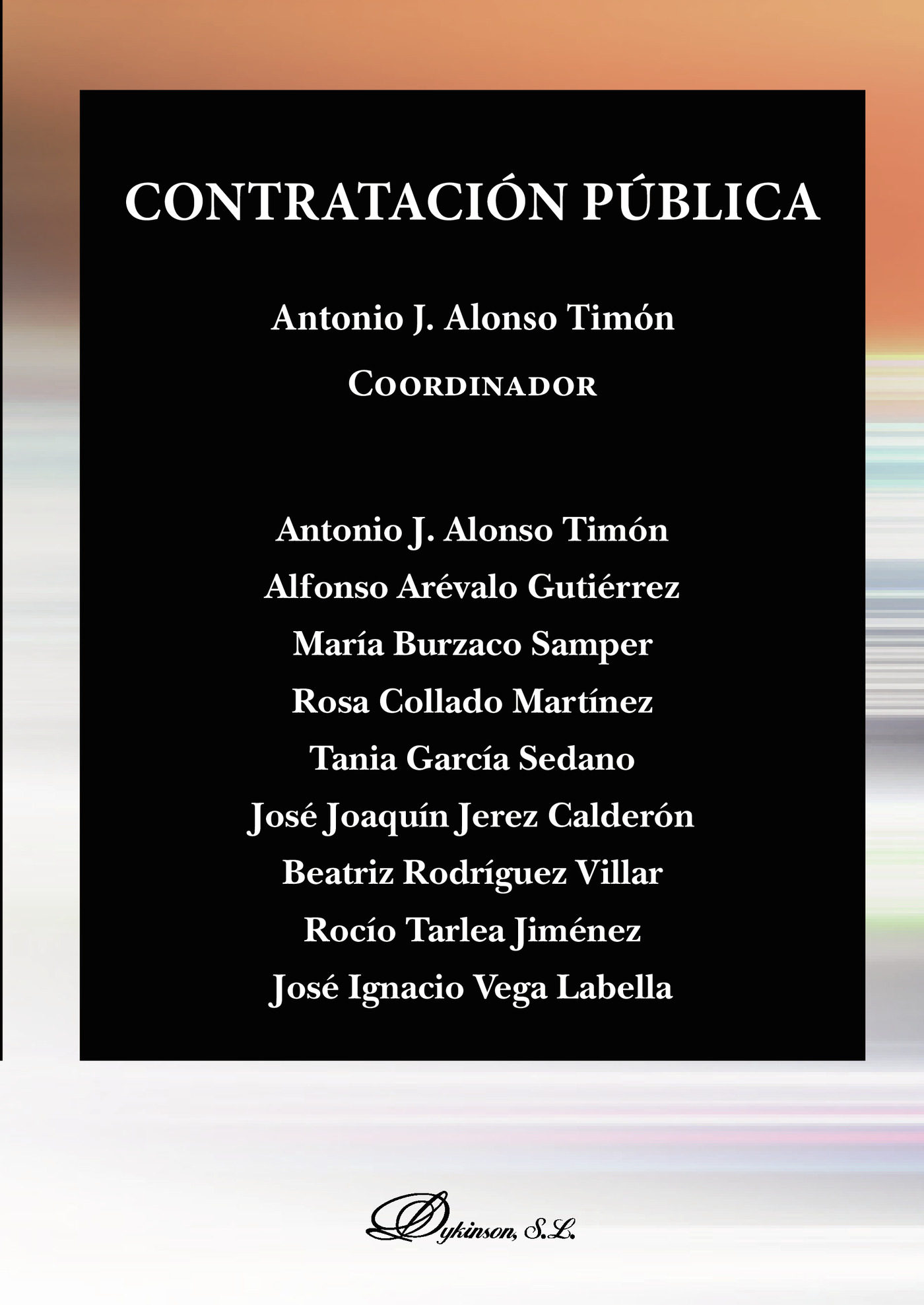 Portada de Contratación Pública.
