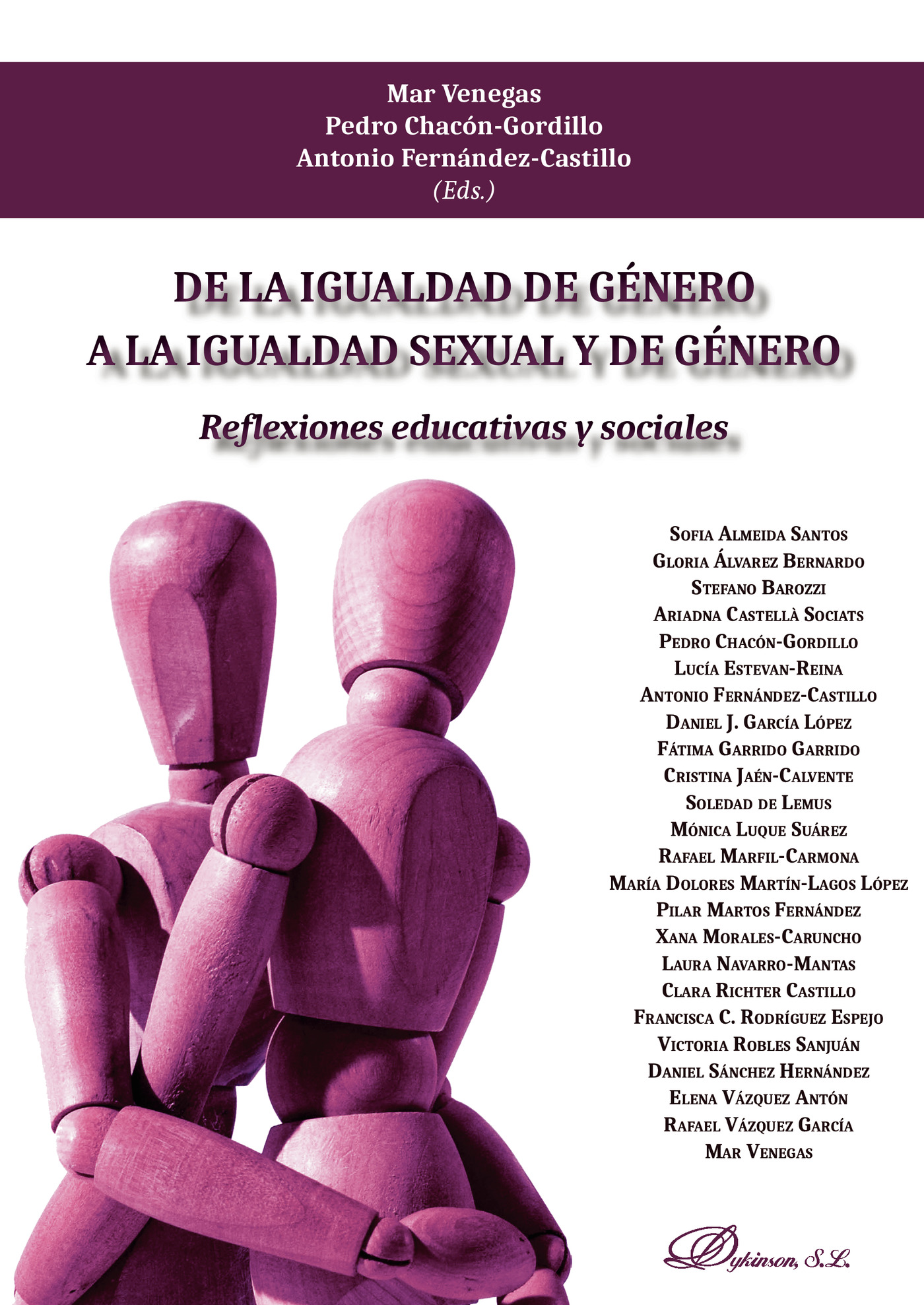 Portada de De la igualdad de género a la igualdad sexual y de género.Reflexiones educativas y sociales