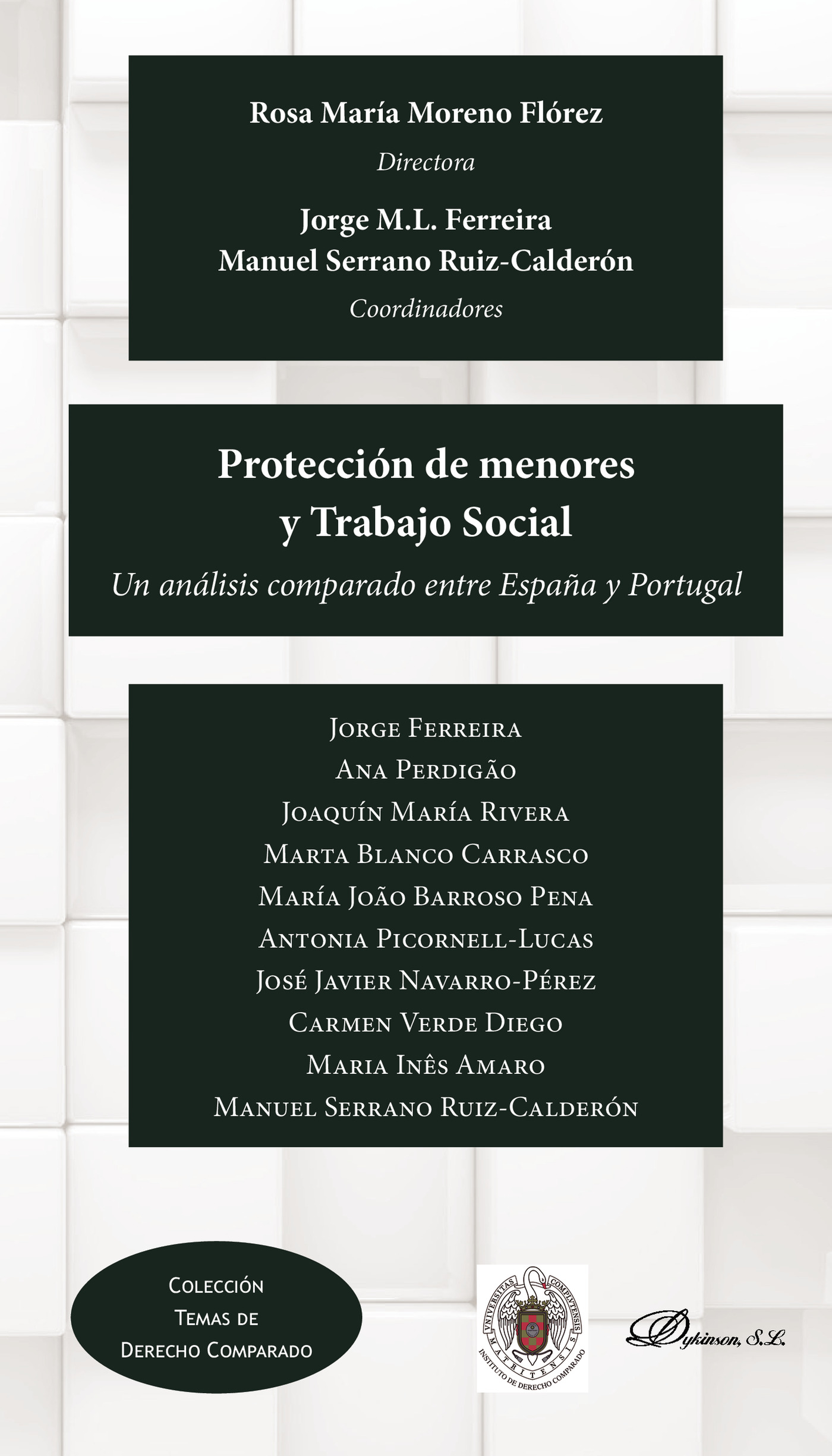Portada de Protección de menores y Trabajo Social.Un análisis comparado entre España y Portugal