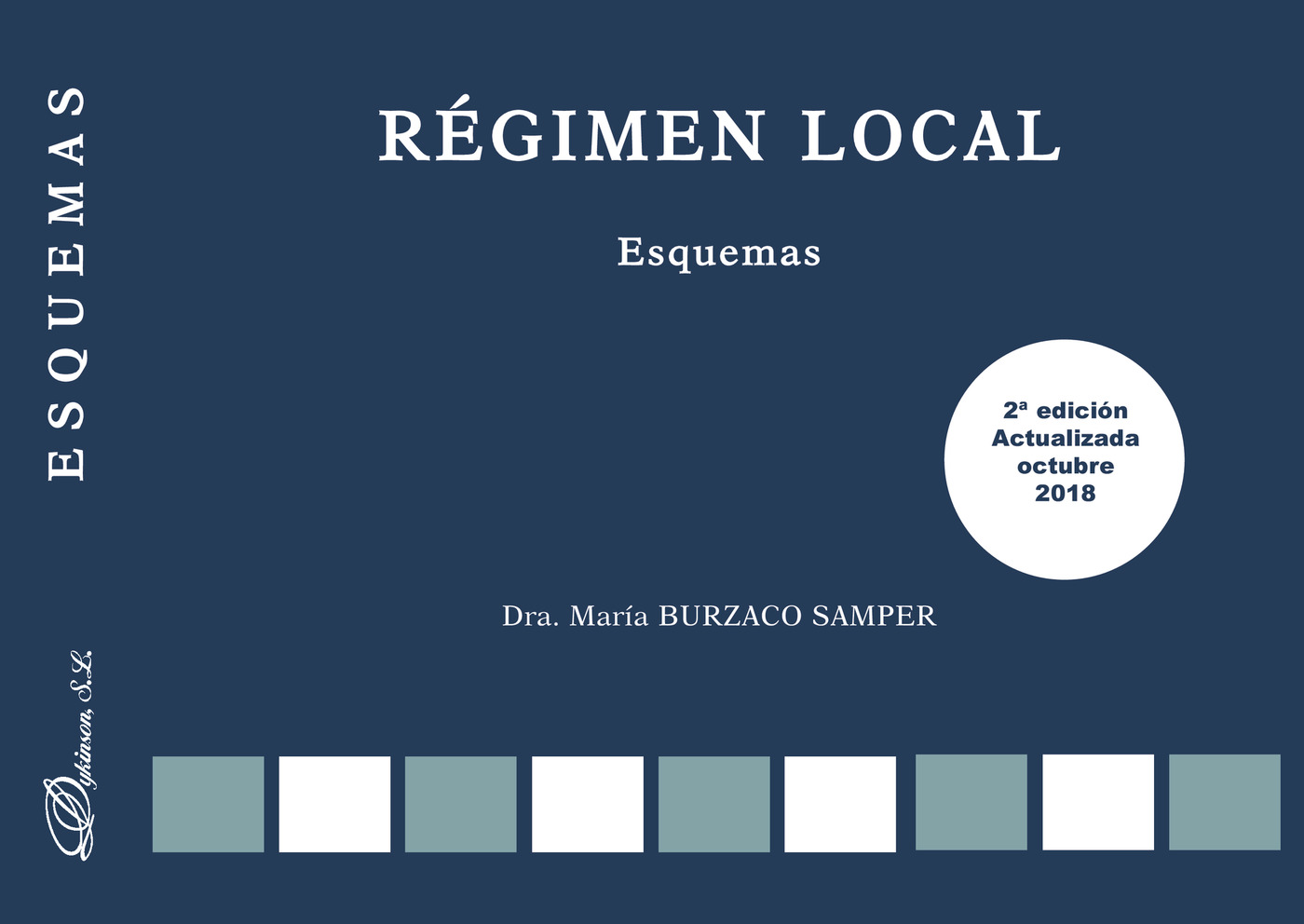 Portada de Régimen Local. Esquemas.