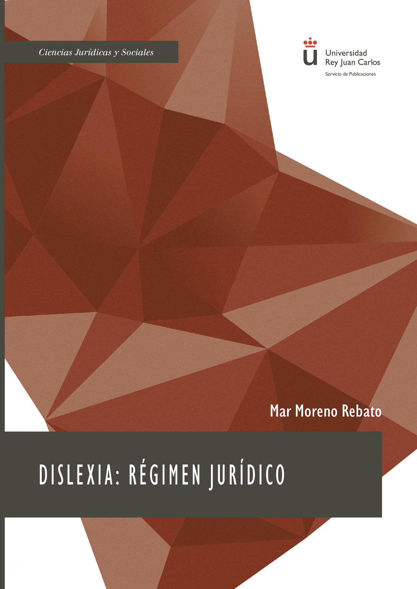 Portada de Dislexia: Régimen Jurídico.