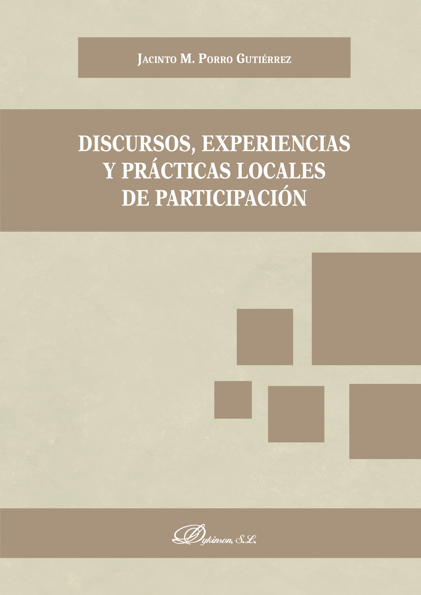 Portada de Discursos, experiencias y prácticas locales de participación.