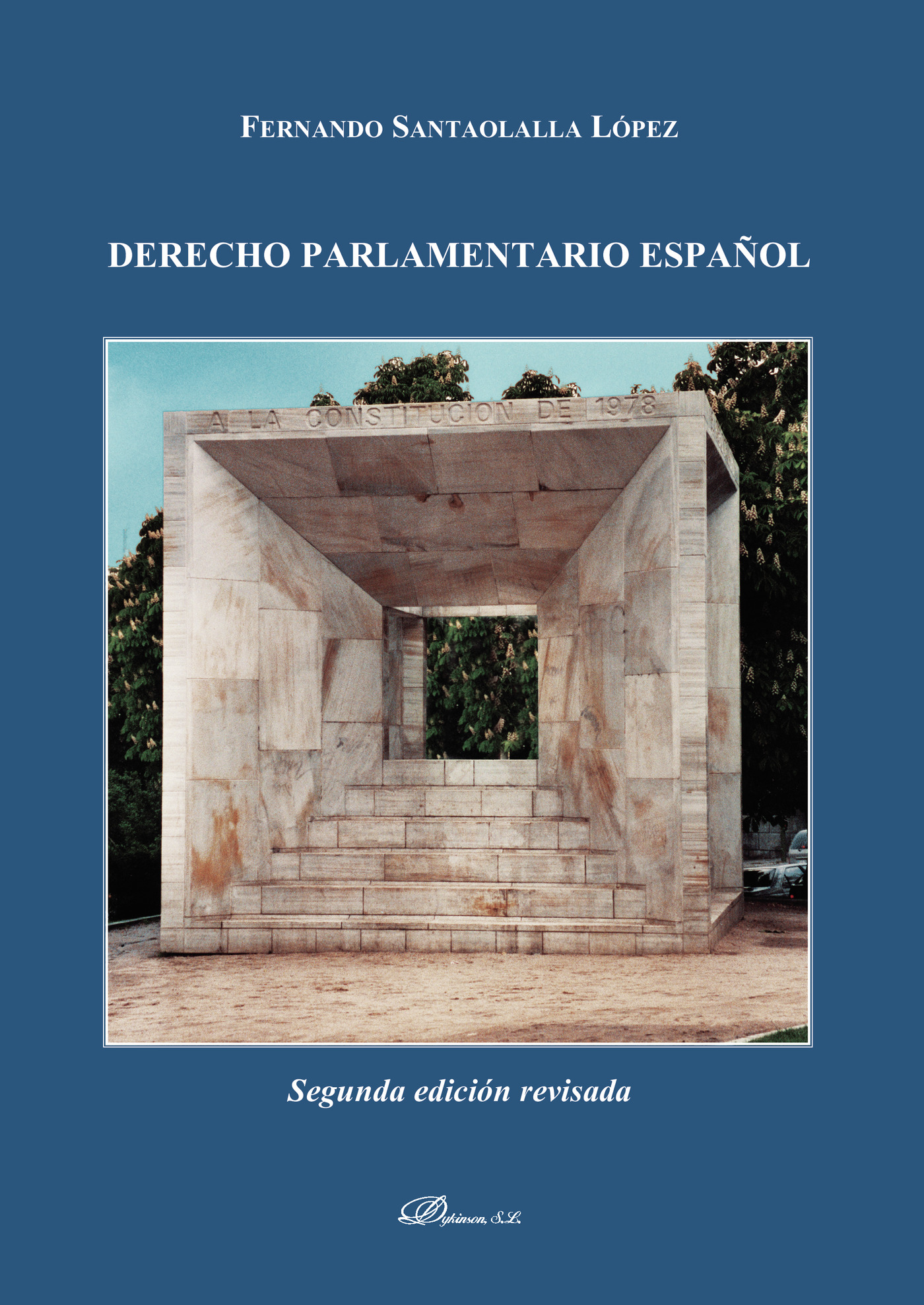 Portada de Derecho Parlamentario Español.