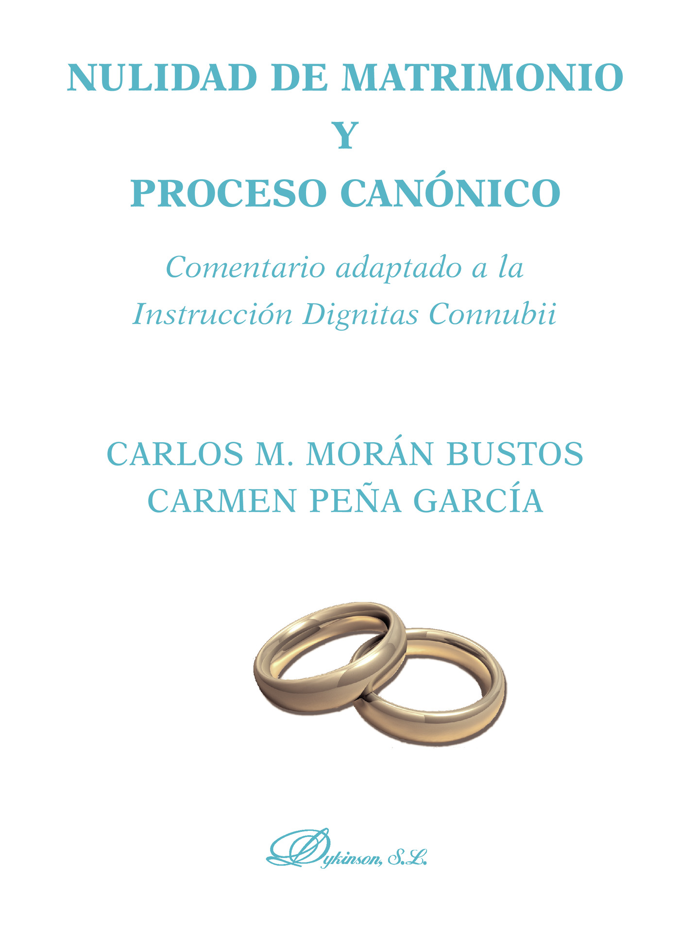 Portada de NULIDAD DE MATRIMONIO Y PROCESO CANÓNICO