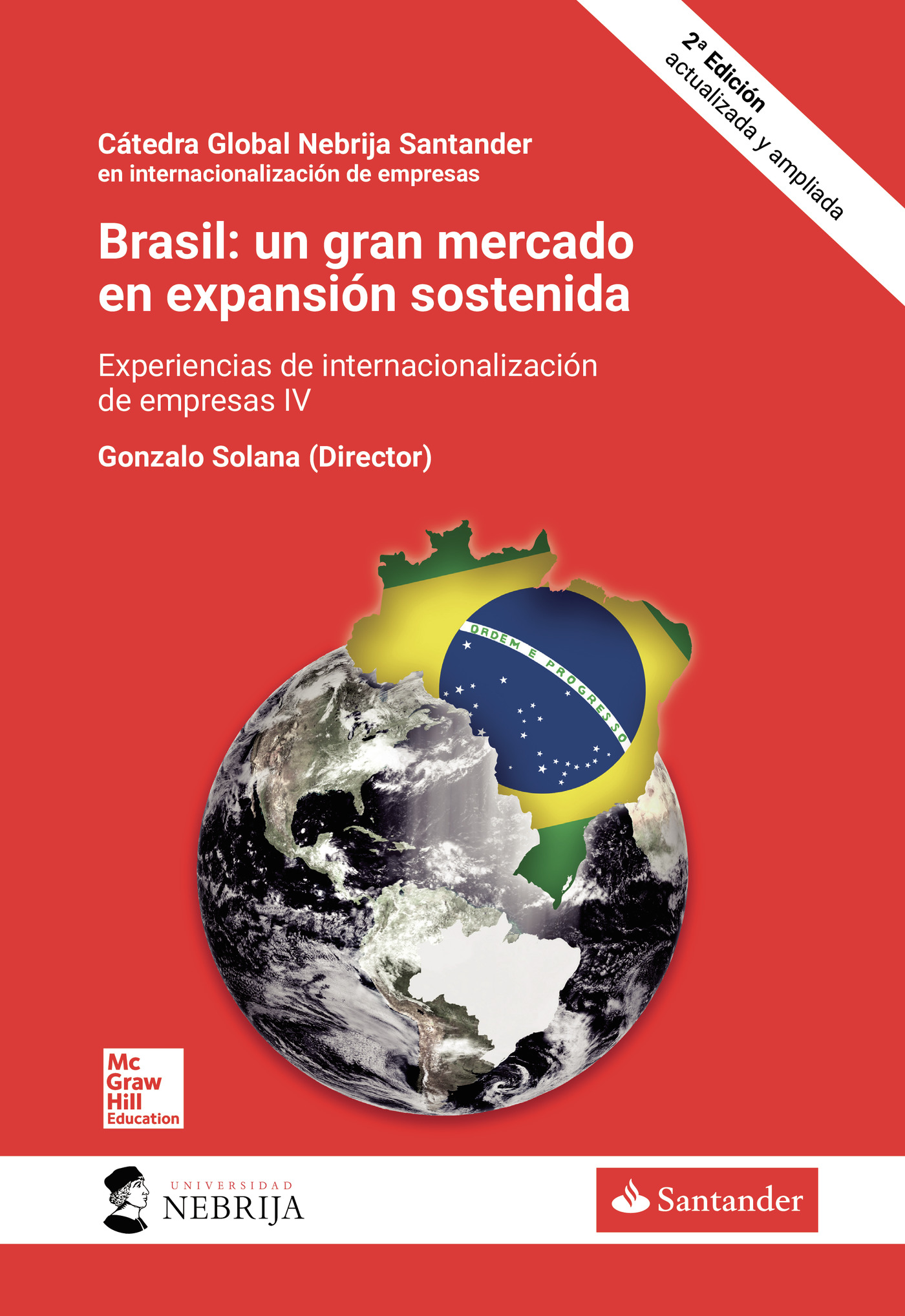 Portada de Brasil: un gran mercado en expansión sostenida, segunda edición actualizada y ampliada · Gonzalo Solana
