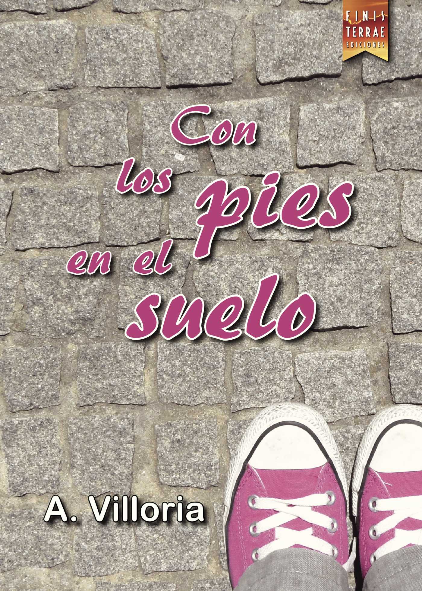 Portada de Con los pies en el suelo · A Villoria