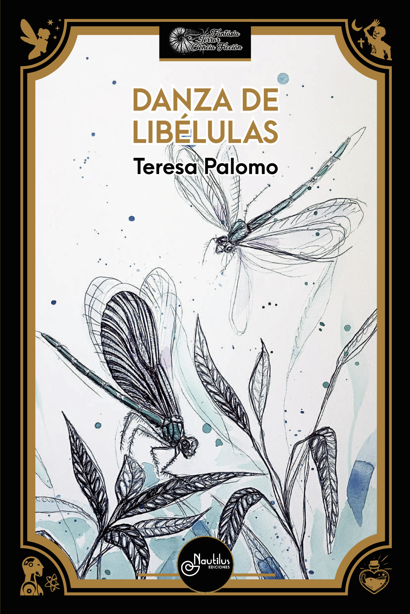 Portada de DANZA DE LIBÉLULAS