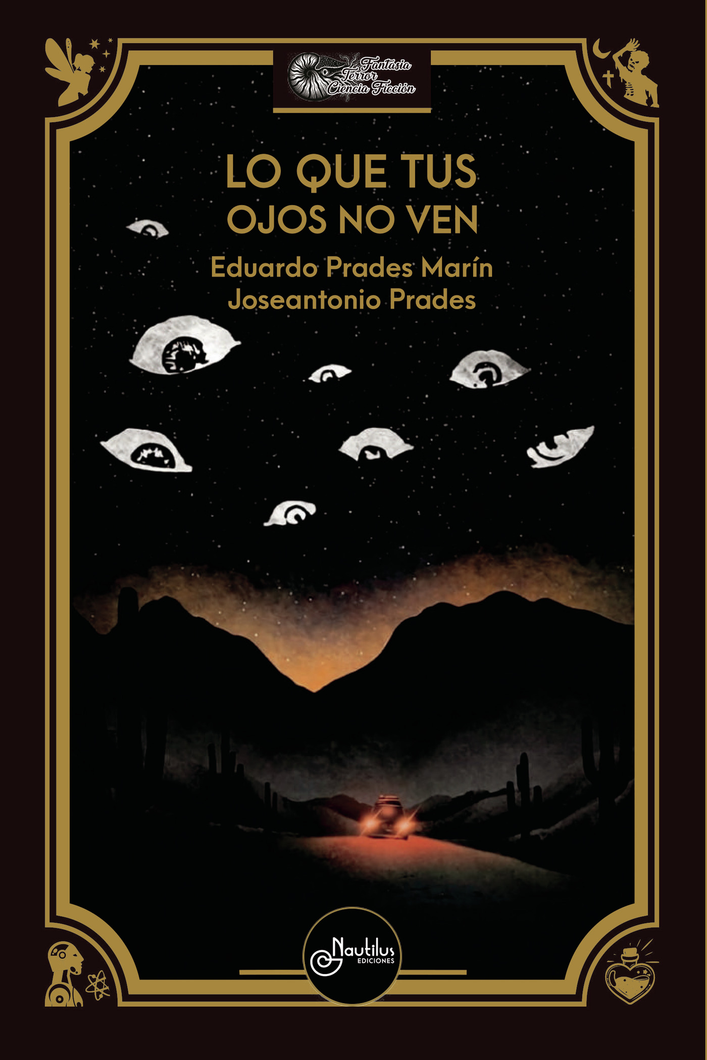 Portada de LO QUE TUS OJOS NO VEN