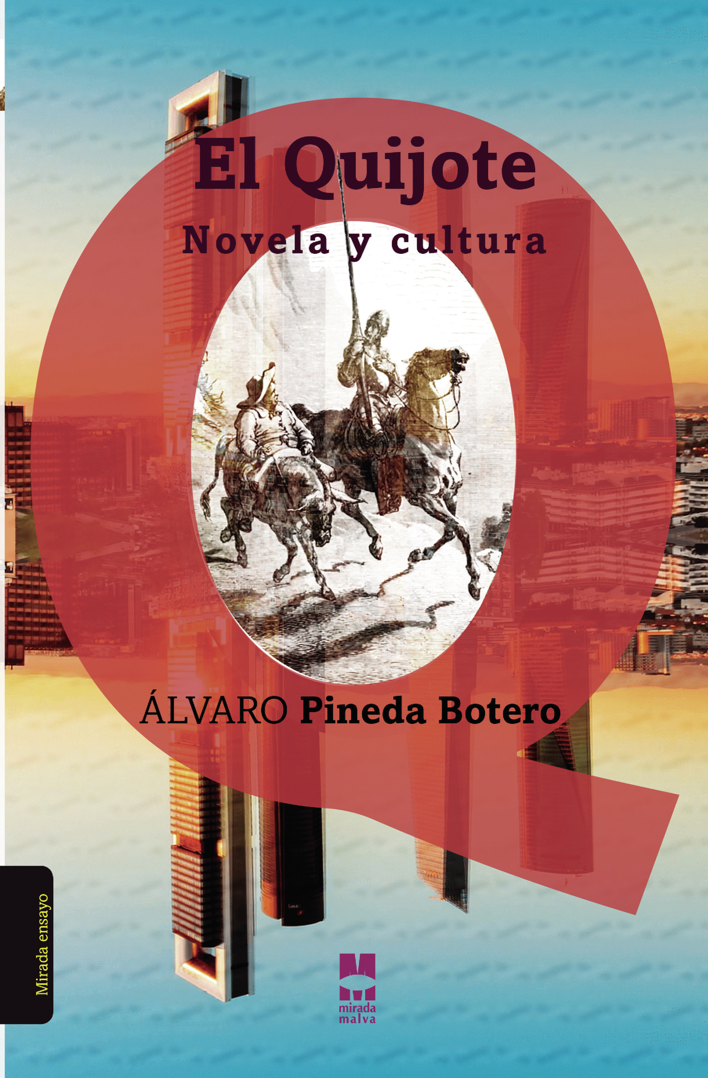 Portada de El Quijote, novela y cultura