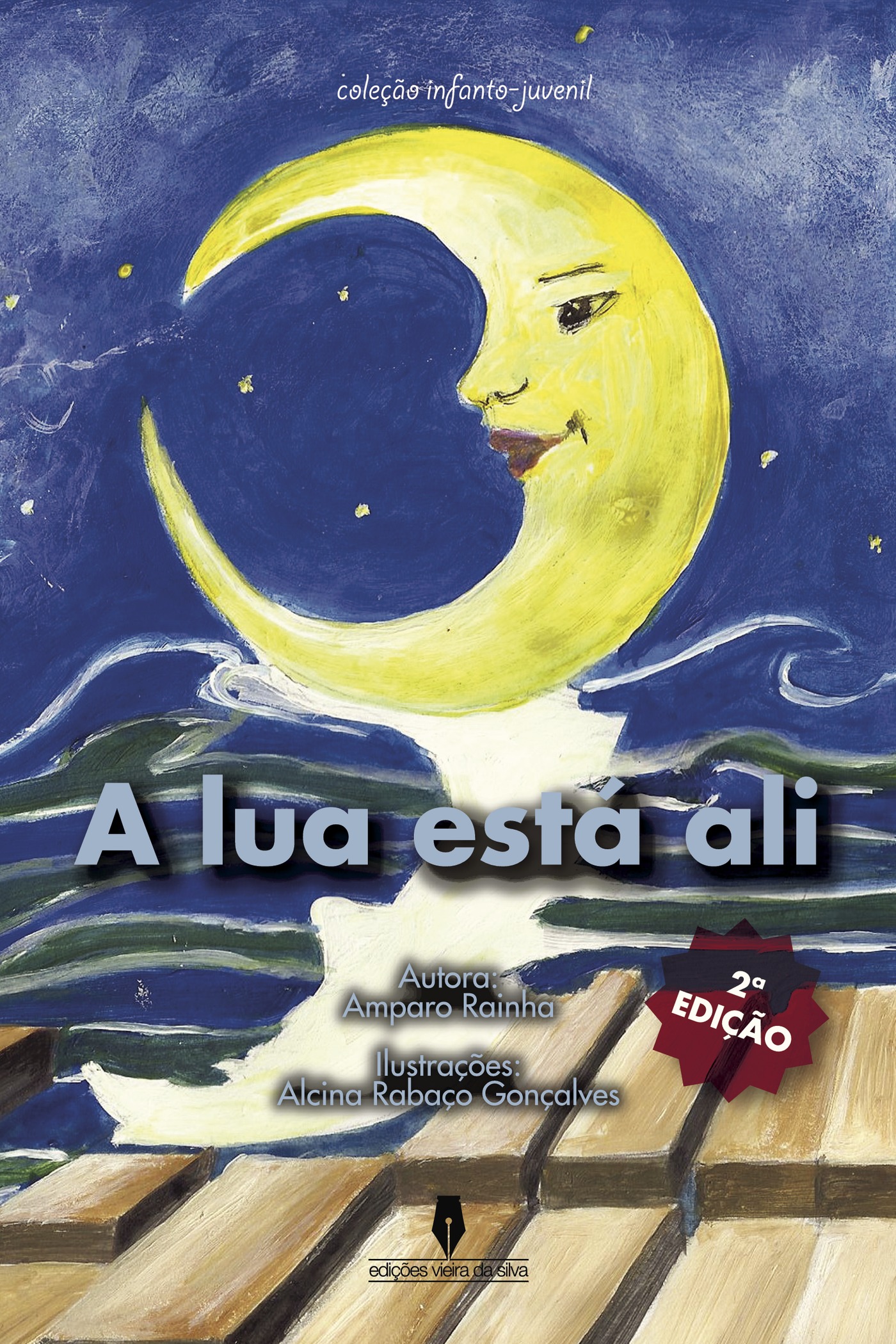 Portada de A lua está ali 2ª EdiÛçÛão