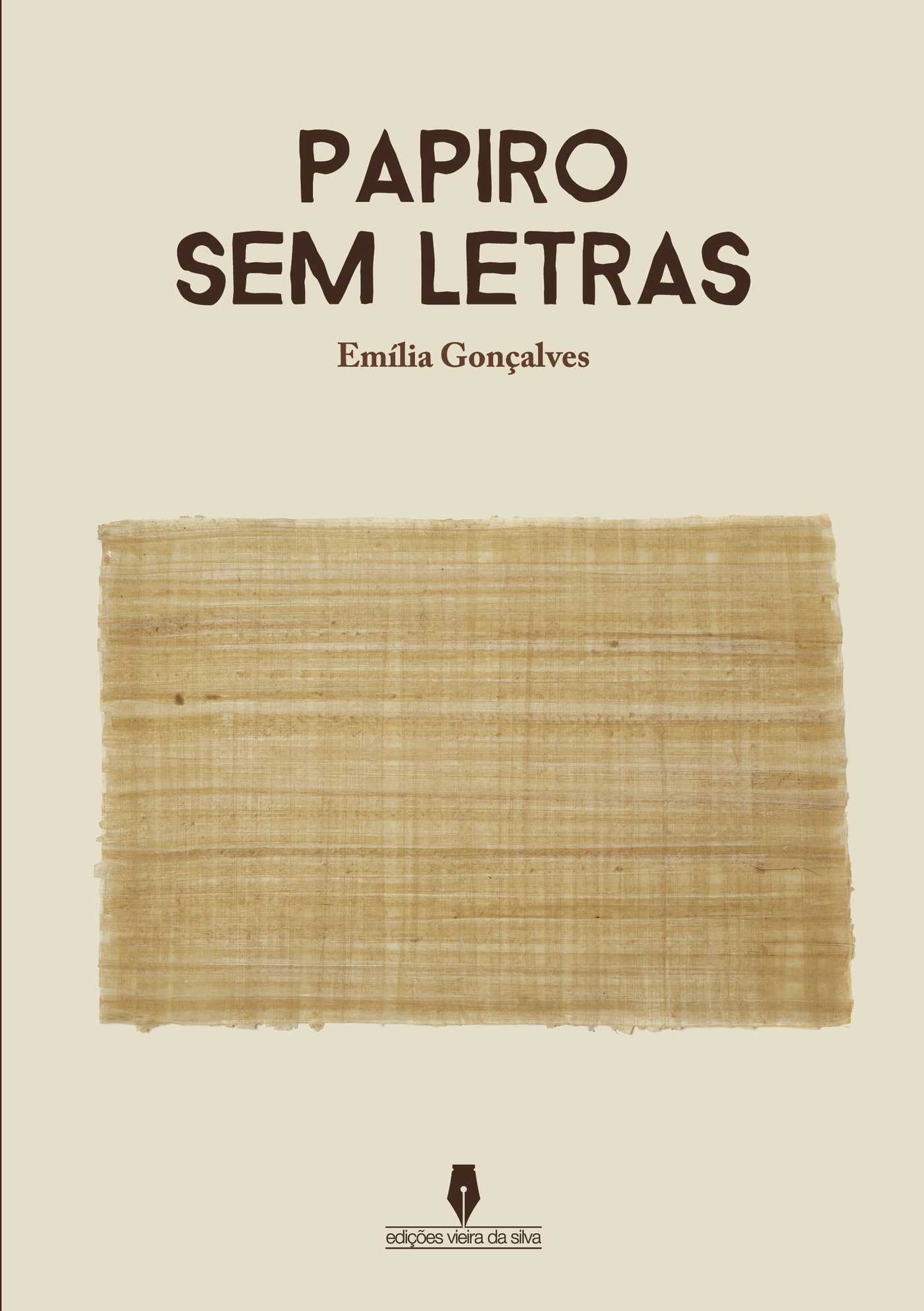 Portada de PAPIRO SEM LETRAS · Emília Gonçalves