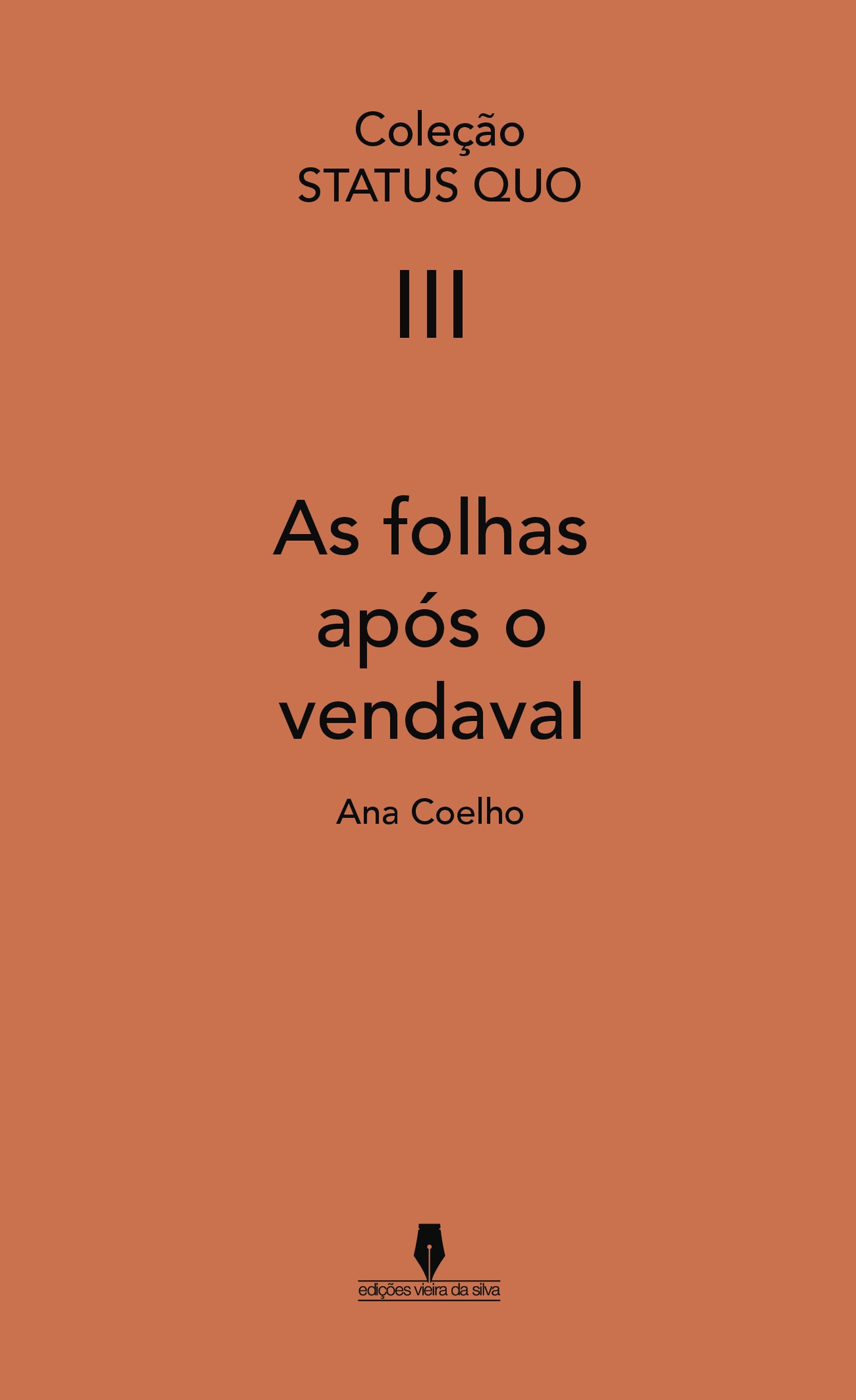Portada de AS FOLHAS APÓS O VENDAVAL