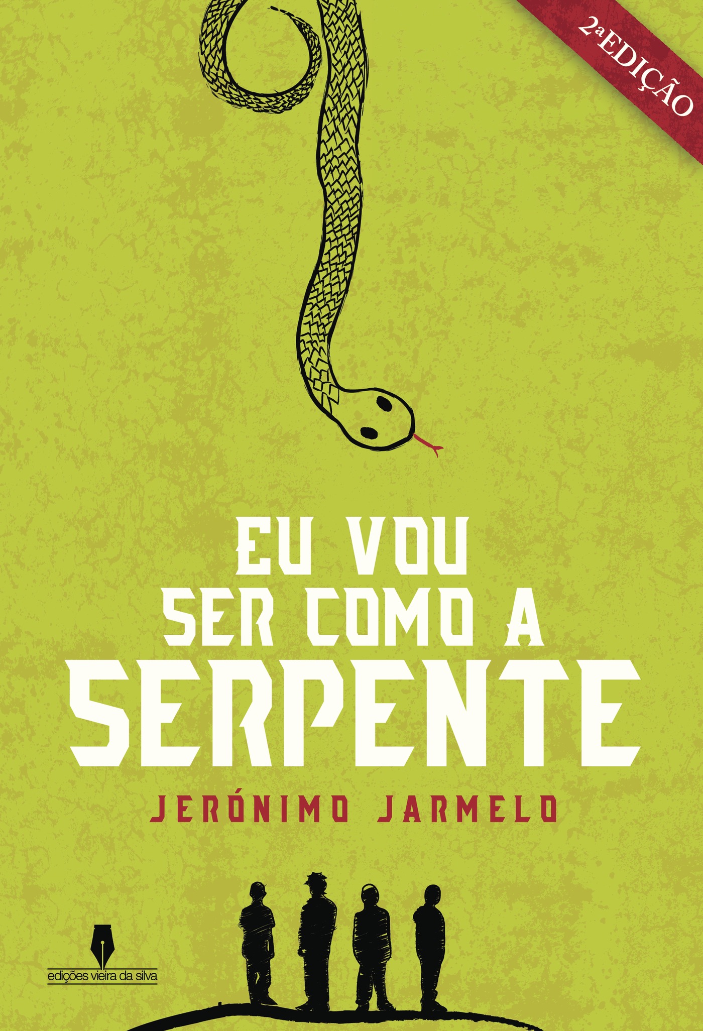 Portada de EU VOU COM A SERPENTE, 2ª ediÛçÛão · Jerónimo Jarmelo .