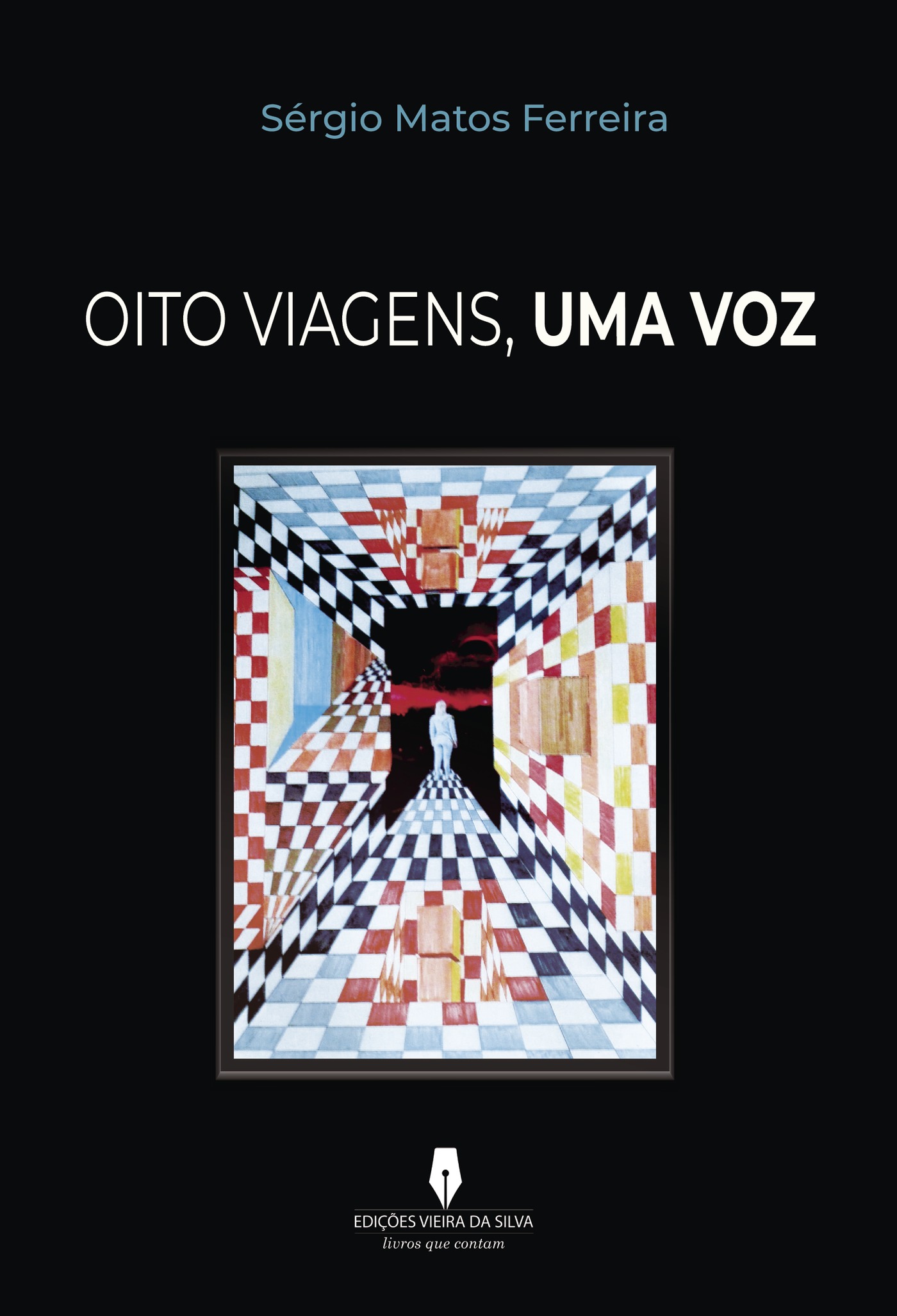 Portada de OITO VIAGENS UMA VOZ · Sérgio Ferreira