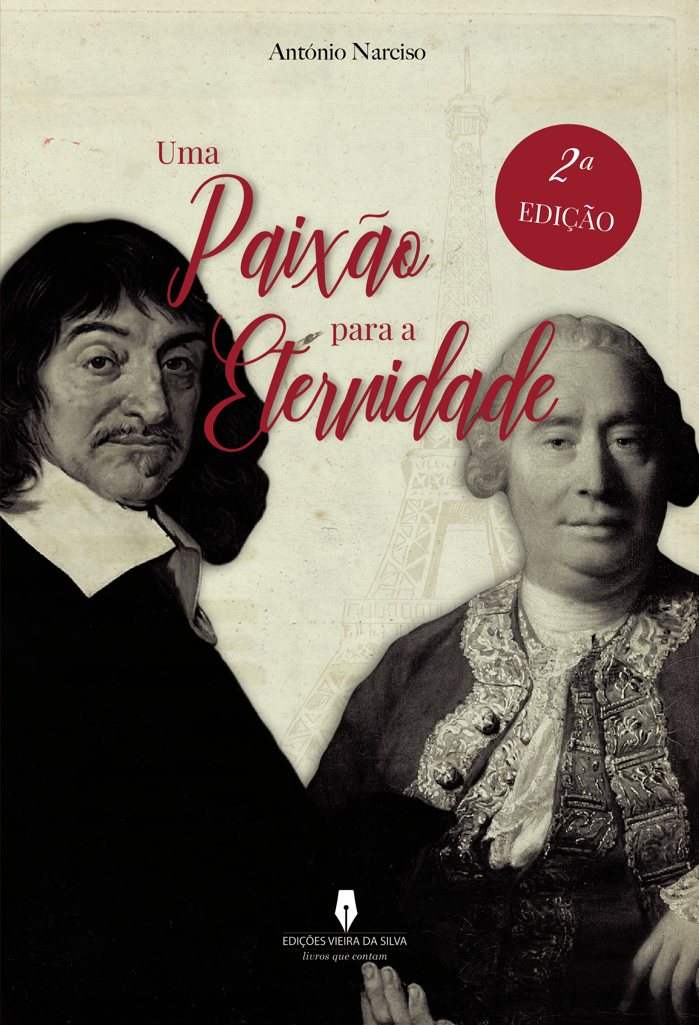 Portada de UMA PAIXÛÉO PARA A ETERNDADE, 2ª ediÛçÛão · António Narciso