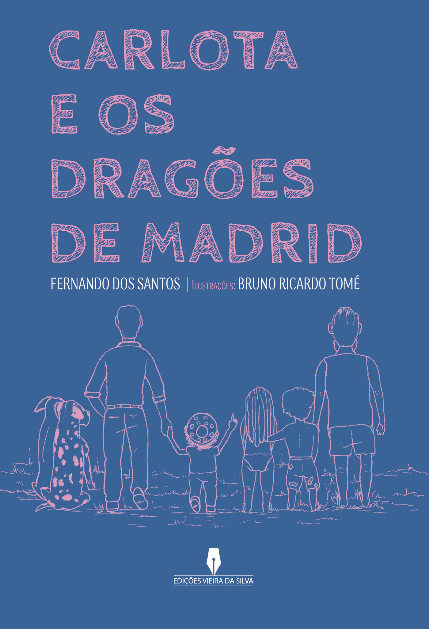 Portada de CARLOTA E OS DRAGÛES DE MADRID · Fernando dos Santos