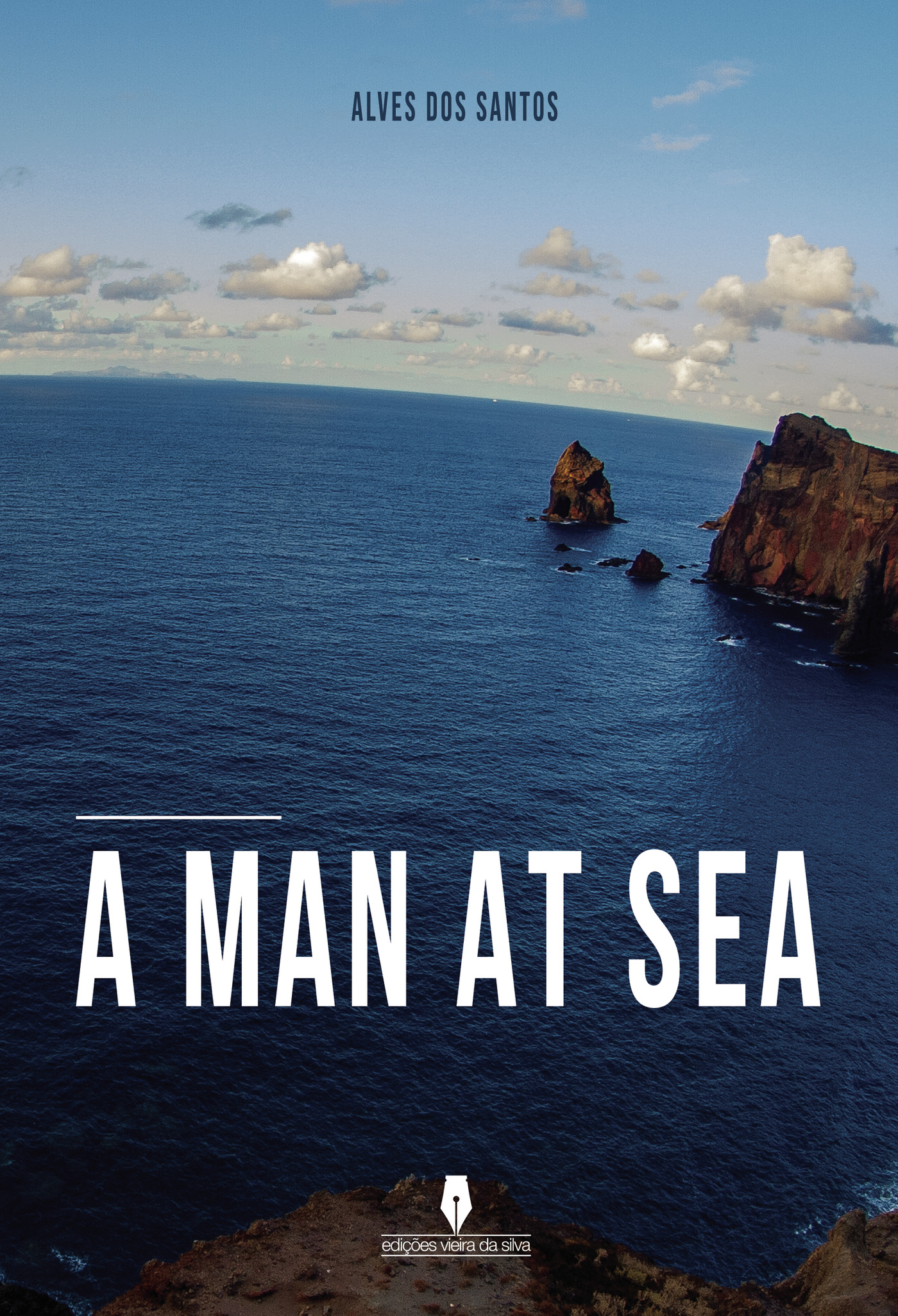 Portada de A MAN AT SEA