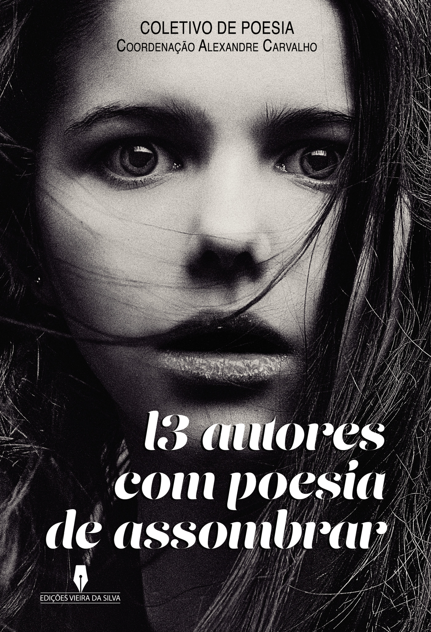 Portada de 13 AUTORES COM POESIA DE ASSOMBRAR · coletivo de 13 autores