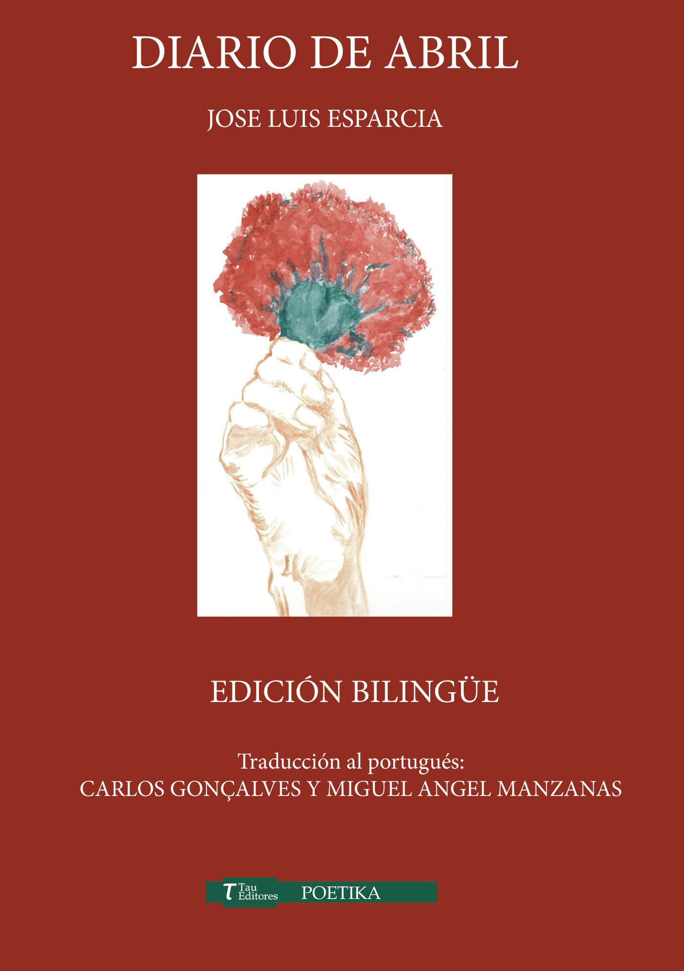 Portada de Diario de Abril edición bilingüe