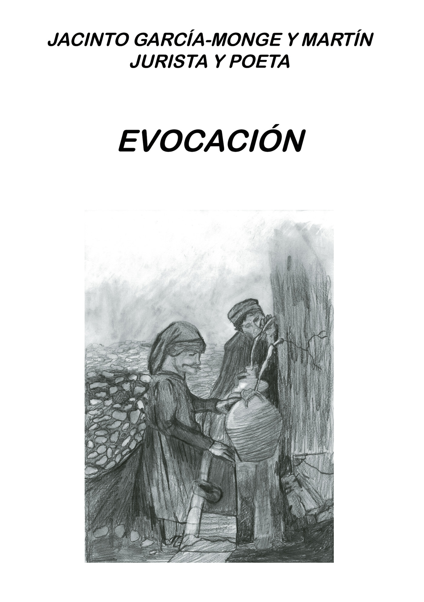 Portada de Evocación · Jacinto García-Monge Y Martín