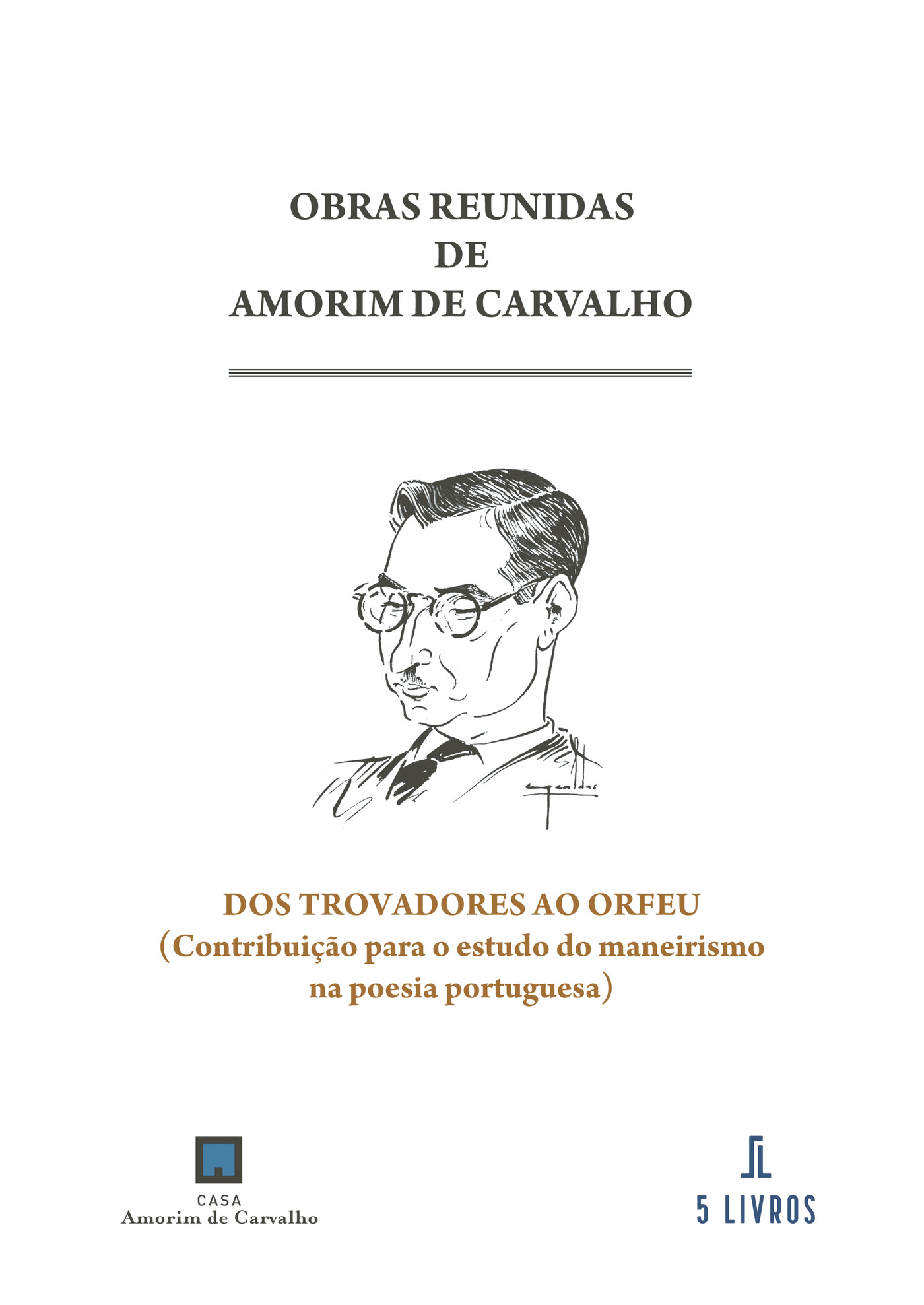 Portada de Dos trovadores ao Orfeu