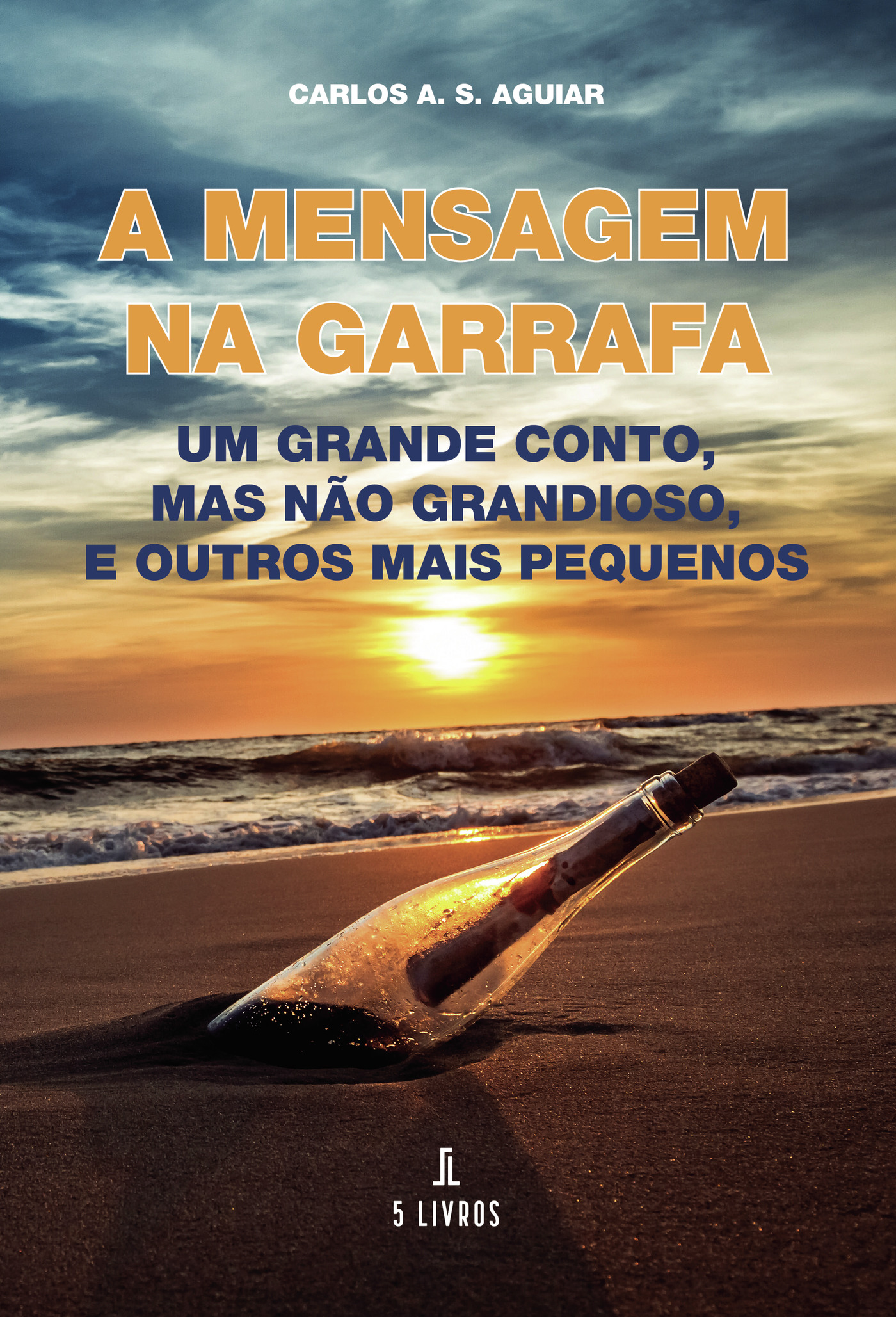 Portada de A mensagem na garrafa