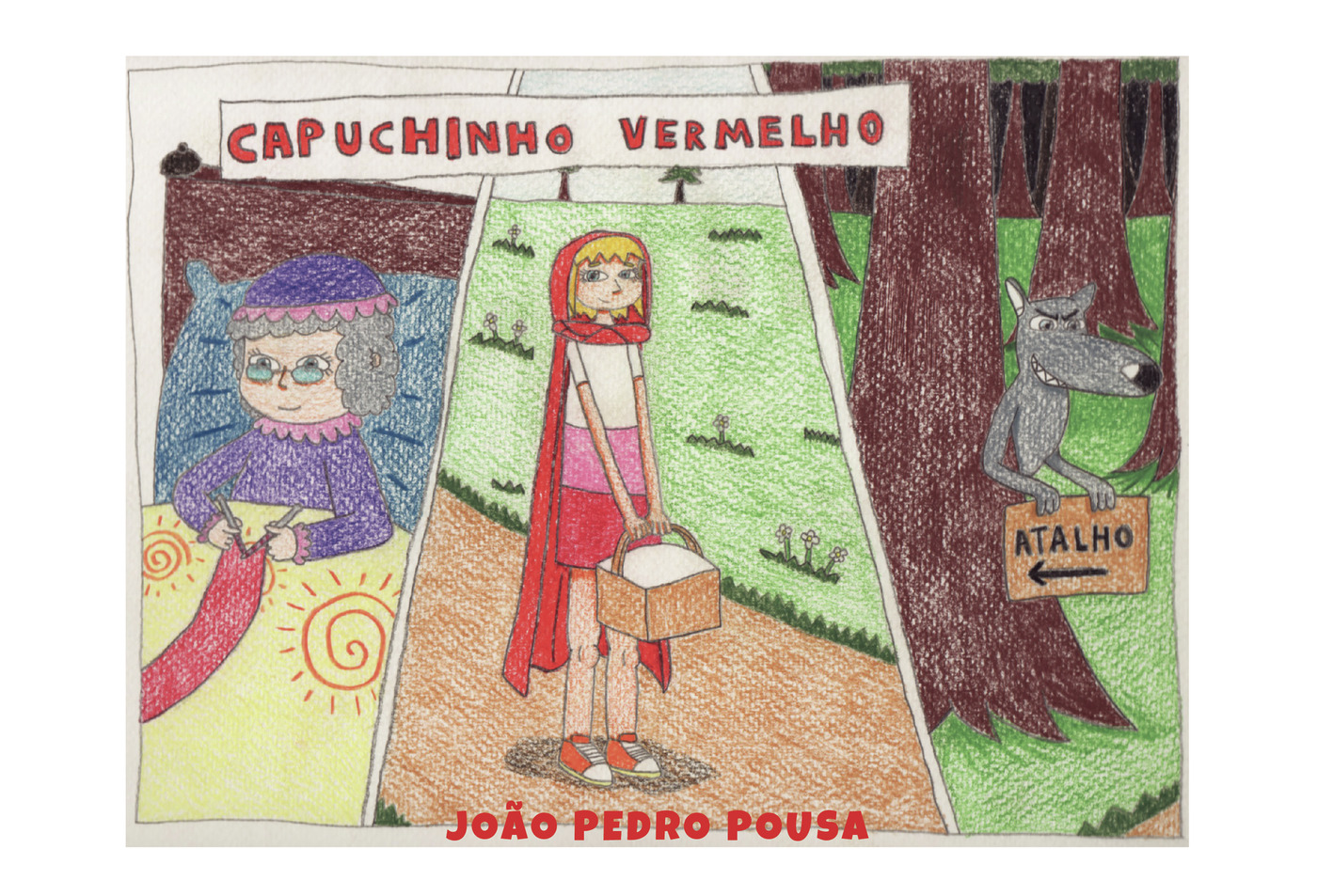 Portada de Capuchinho Vermelho