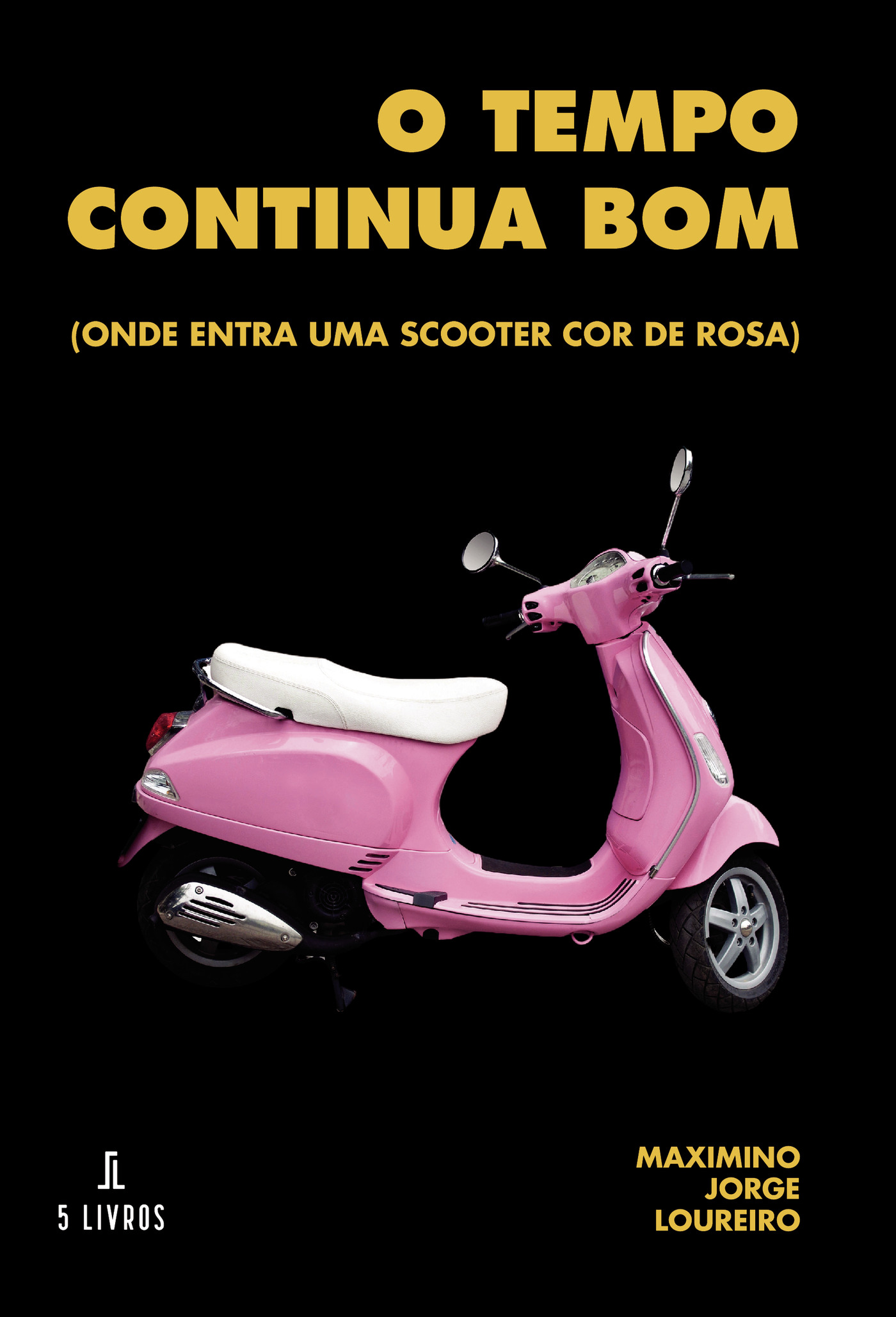 Portada de O Tempo Continua Bom · Maximino Loureiro