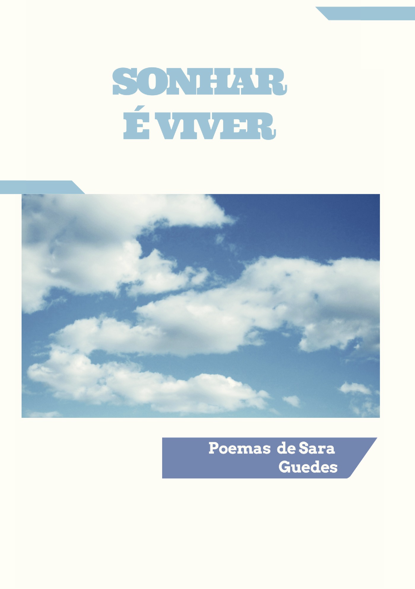Portada de Sonhar é viver
