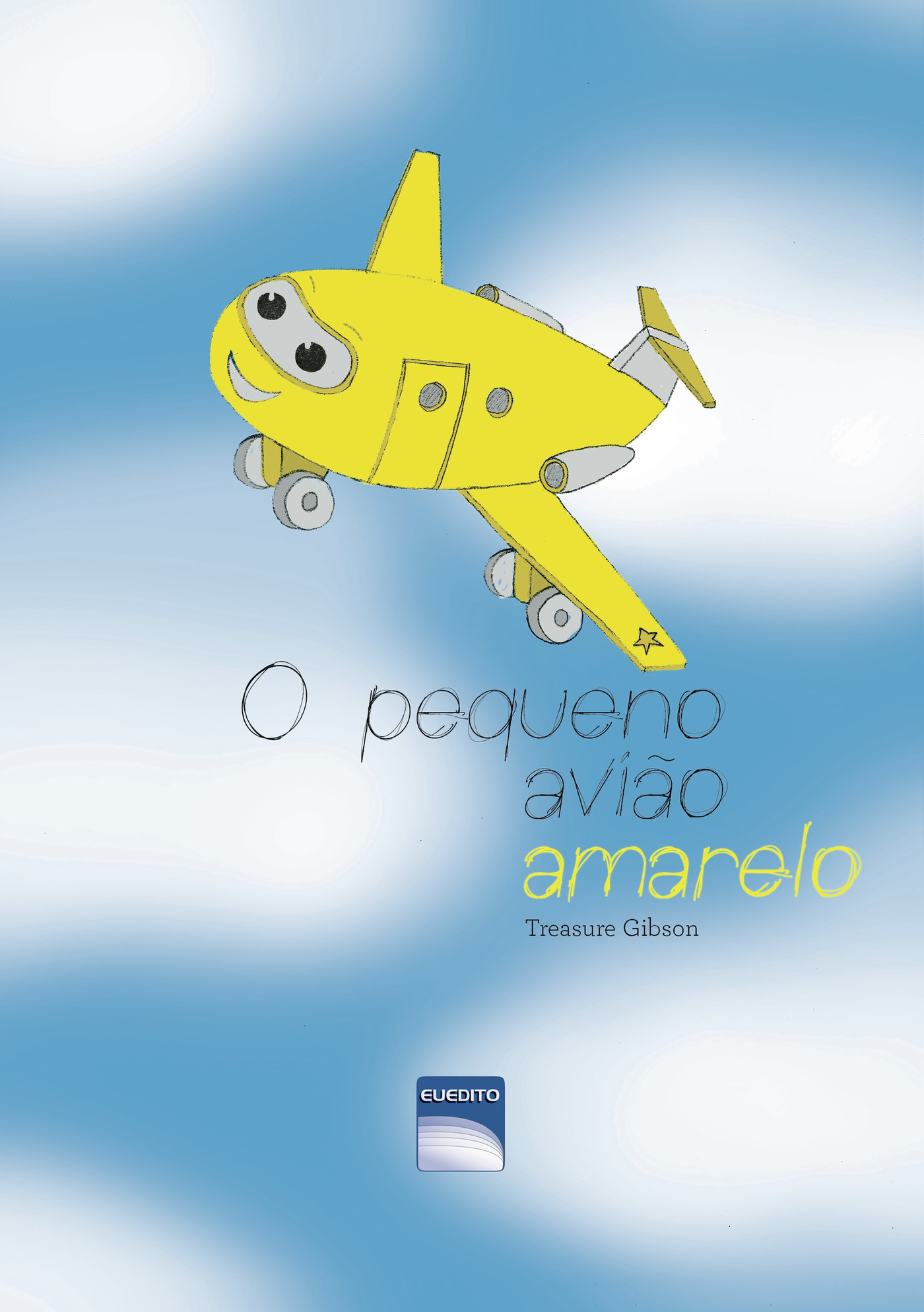 Portada de O pequeno aviÛão amarelo · Treasure Gibson