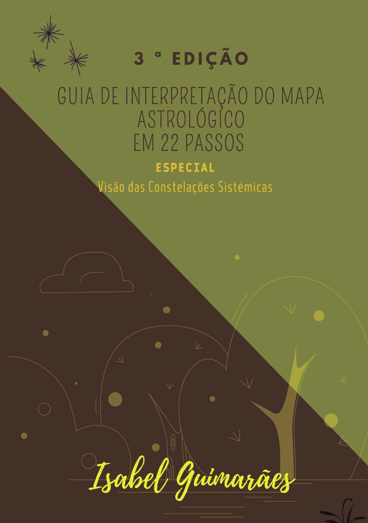 Portada de Guia de Interpretacao do Mapa Astrologico em 22 passos