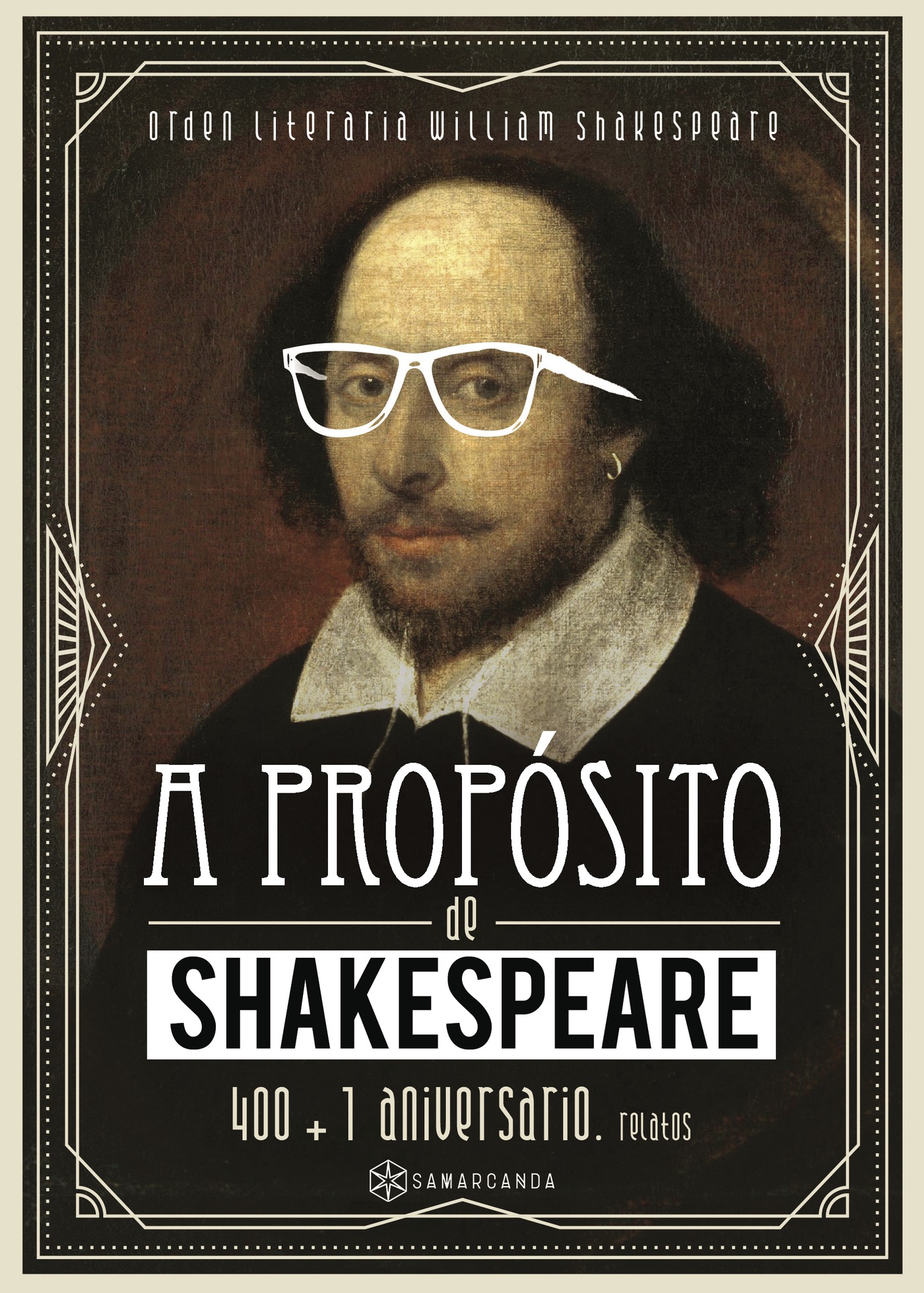 Portada de A propósito de Shakespeare