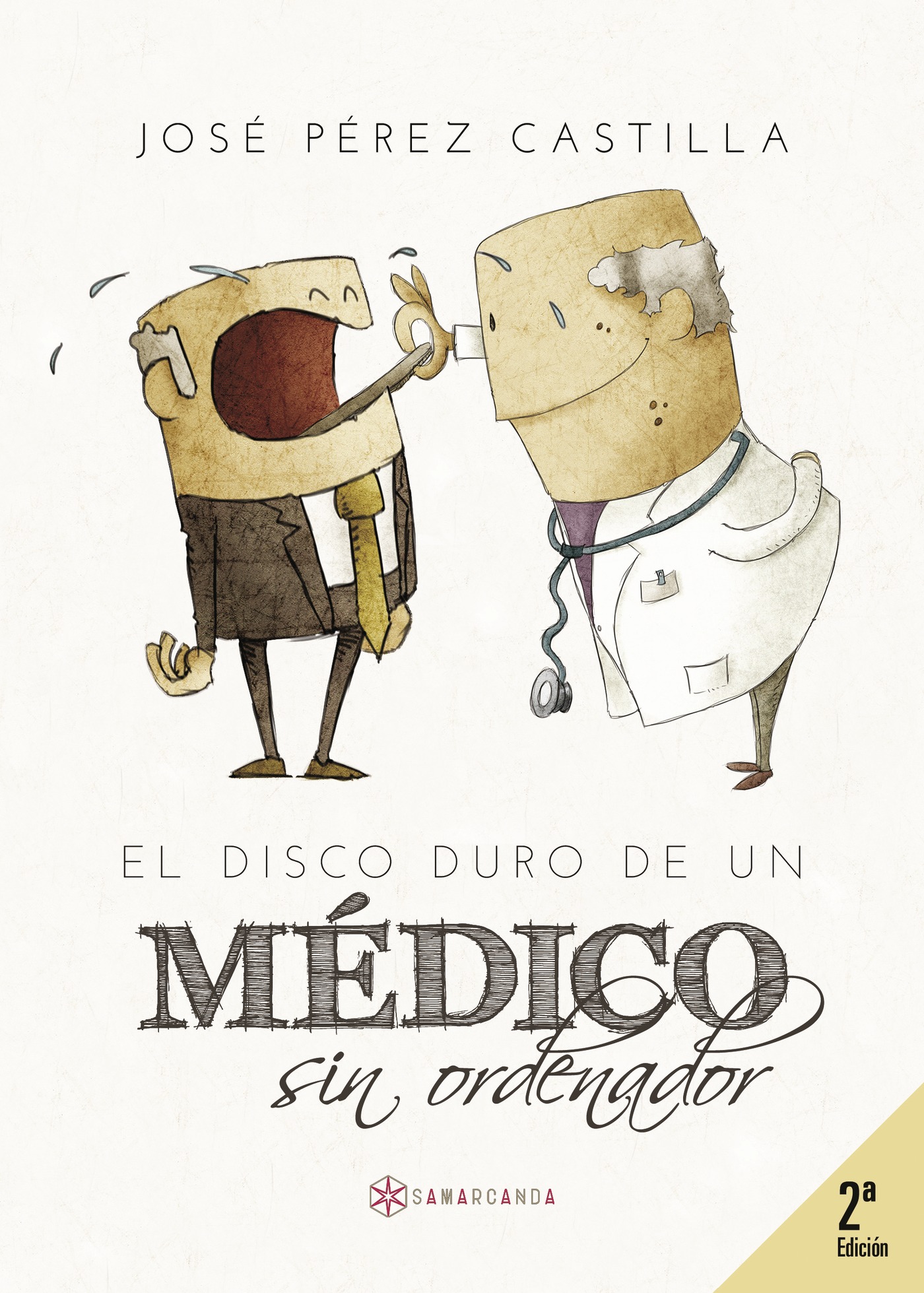 Portada de El disco duro de un médico sin ordenador