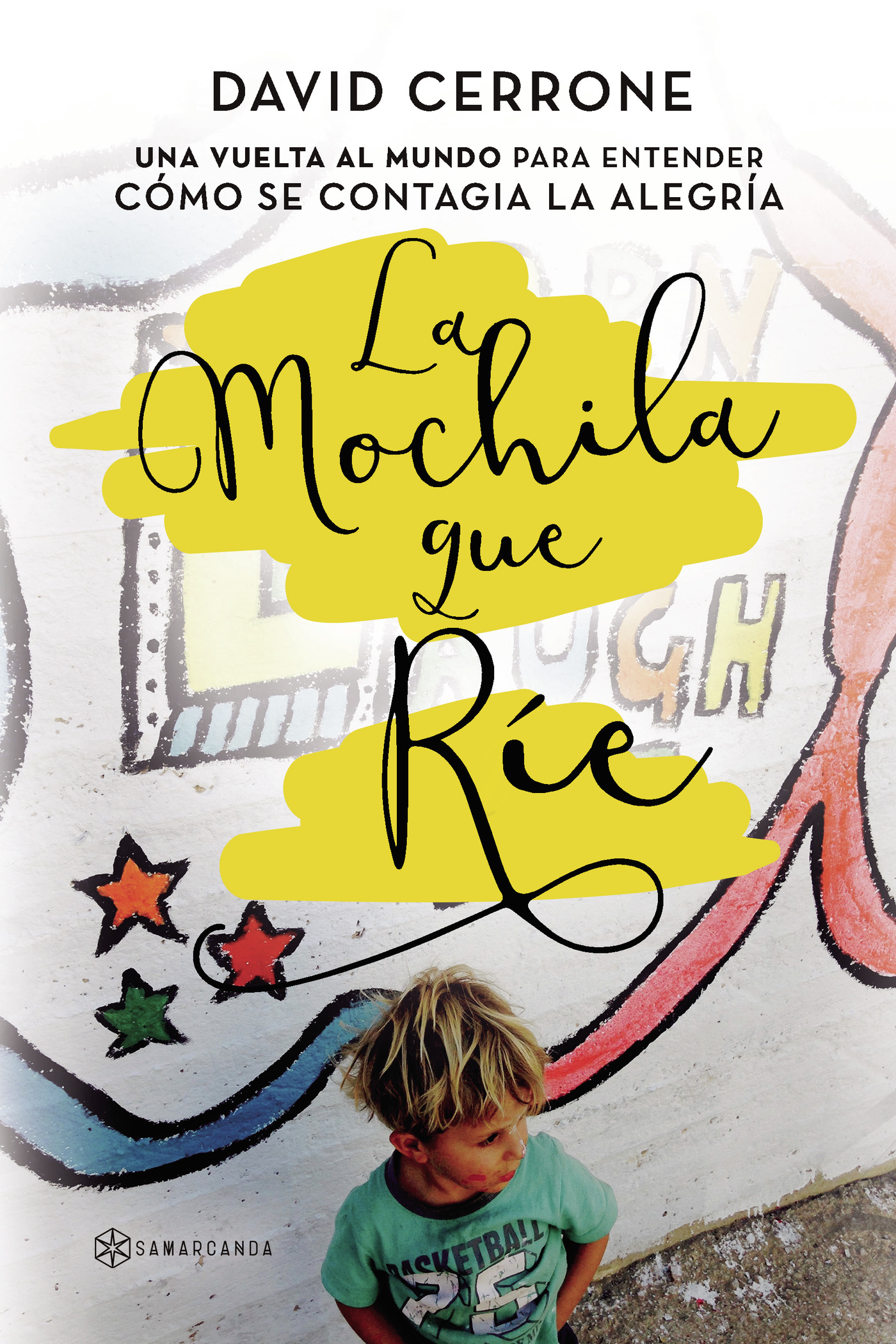 Portada de La mochila que ríe · David Cerrone