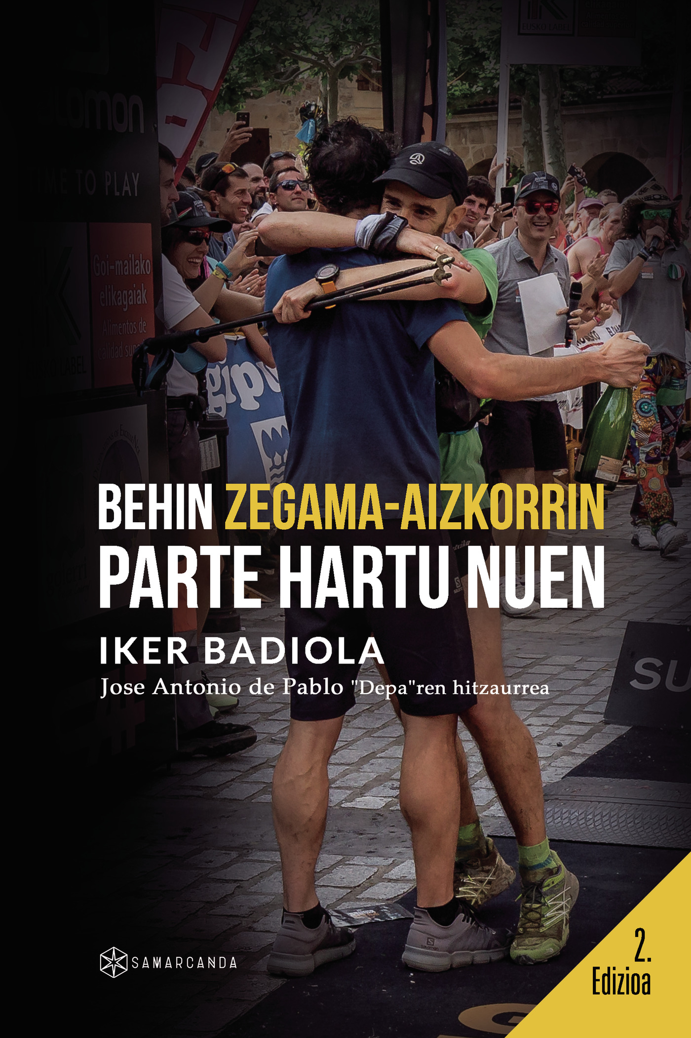 Portada de Behin Zegama-Aizkorrin parte hartu nuen