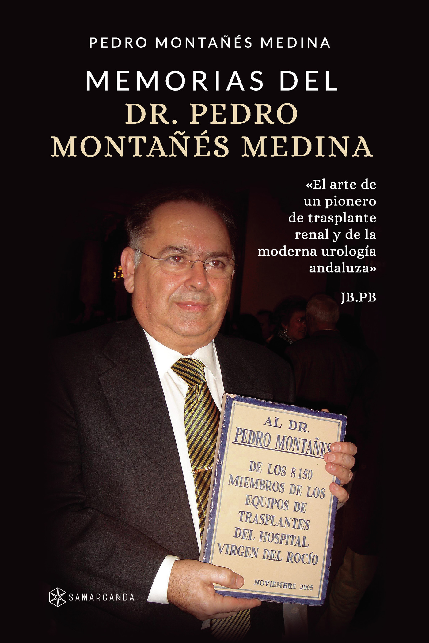 Portada de Memorias del Dr. Pedro Montañés Medina