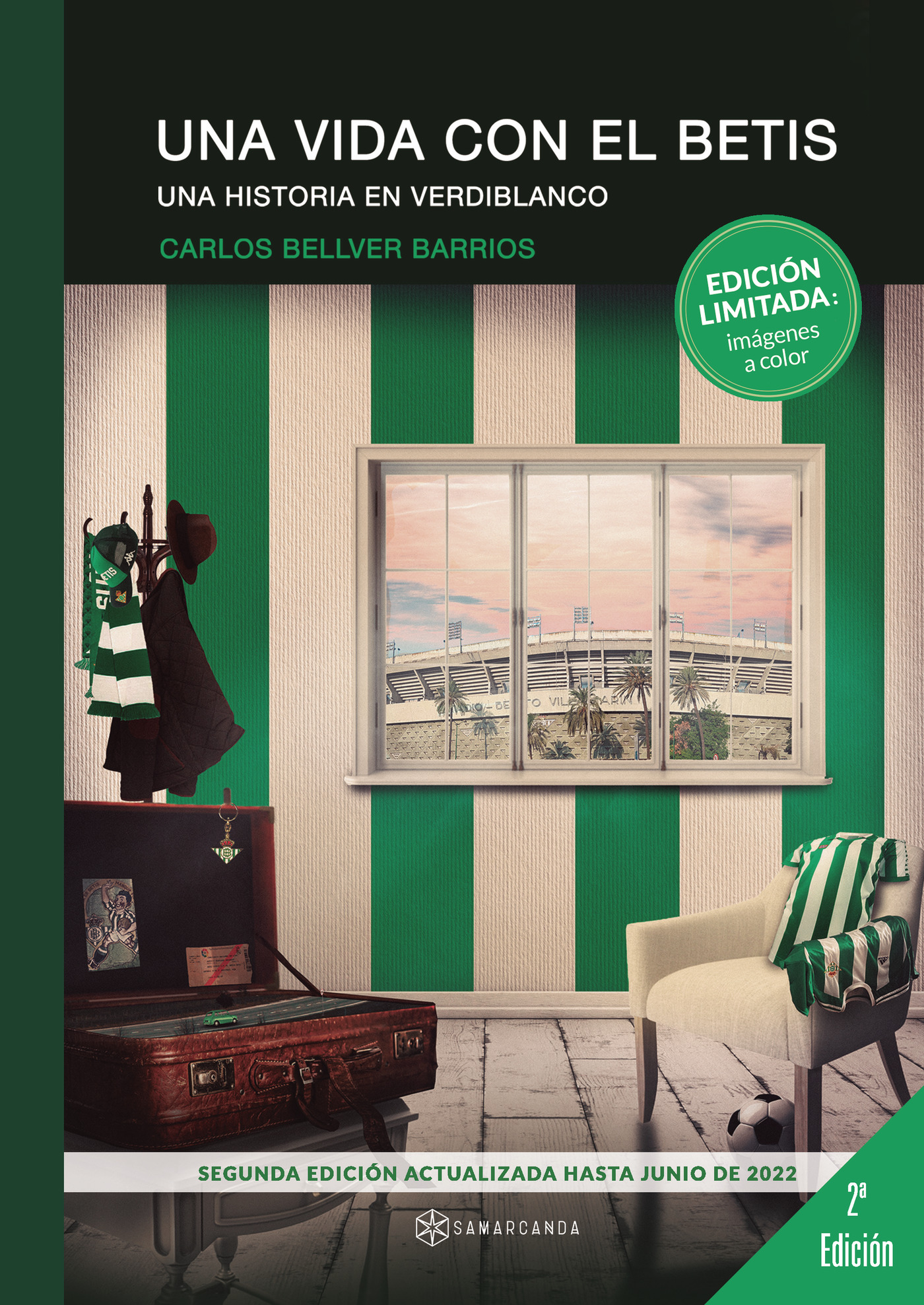 Portada de Una vida con el Betis. Una historia en verdiblanco