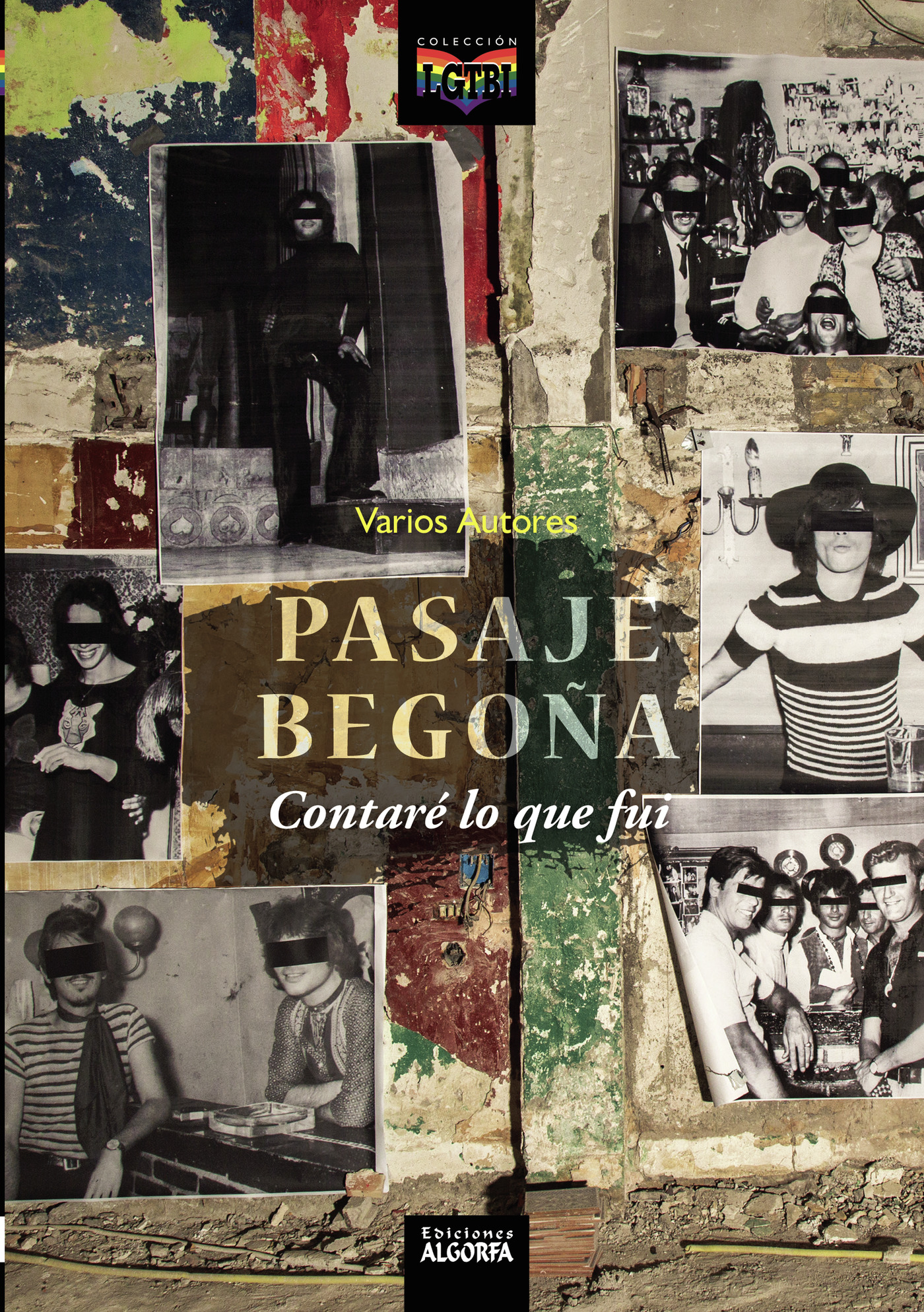 Portada de Pasaje Begoña: Contaré lo que fui.