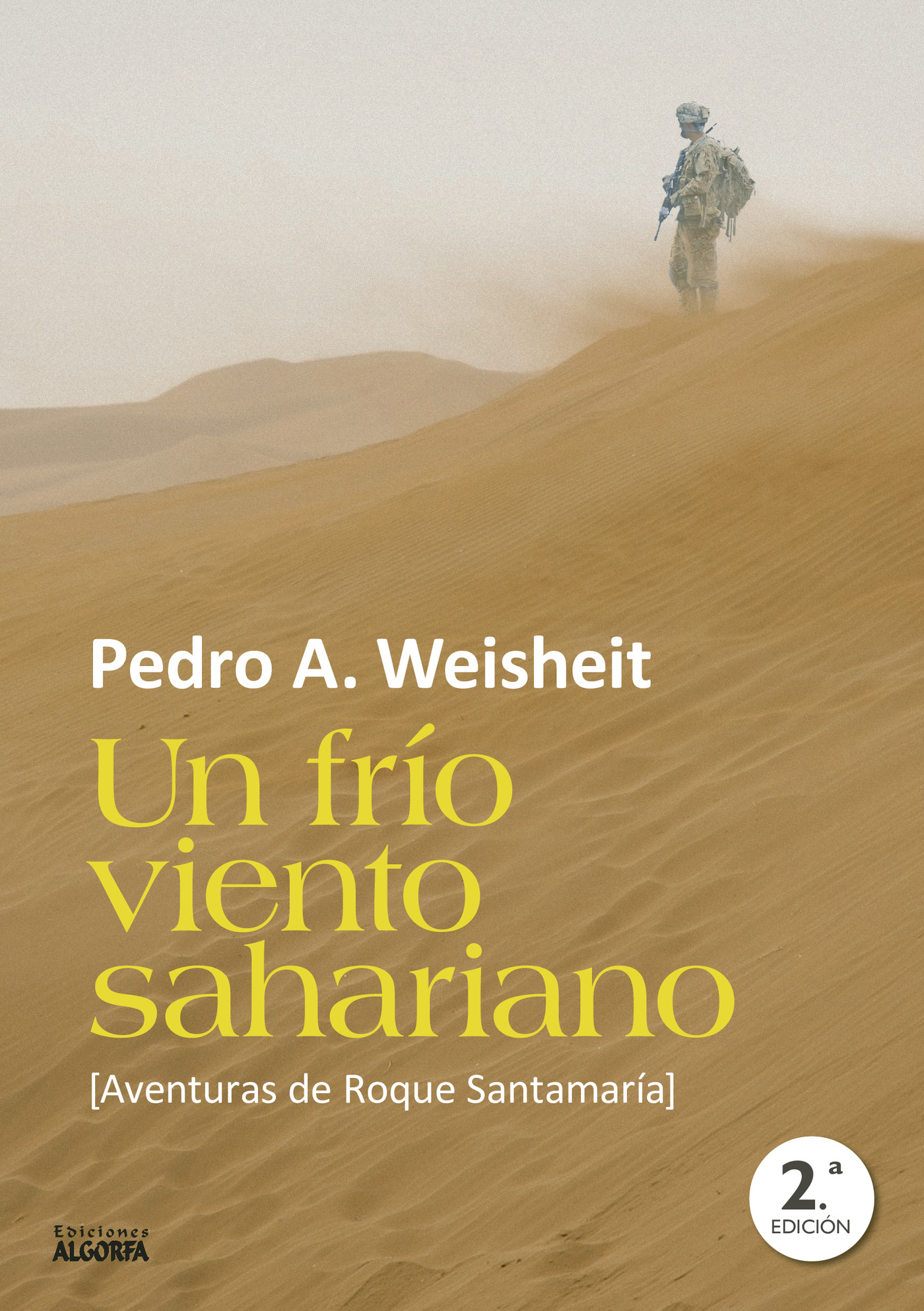 Portada de Un frío viento sahariano
