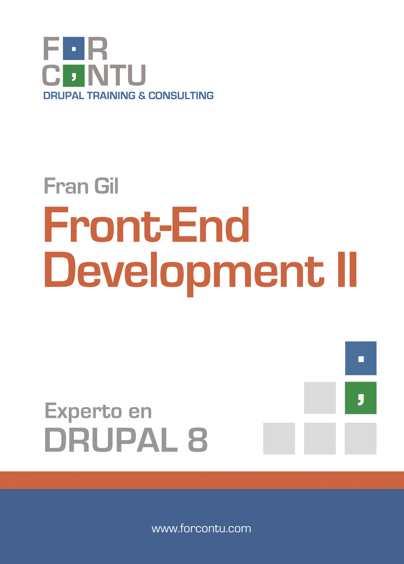 Portada de Experto en Drupal 8 Front-End Development II