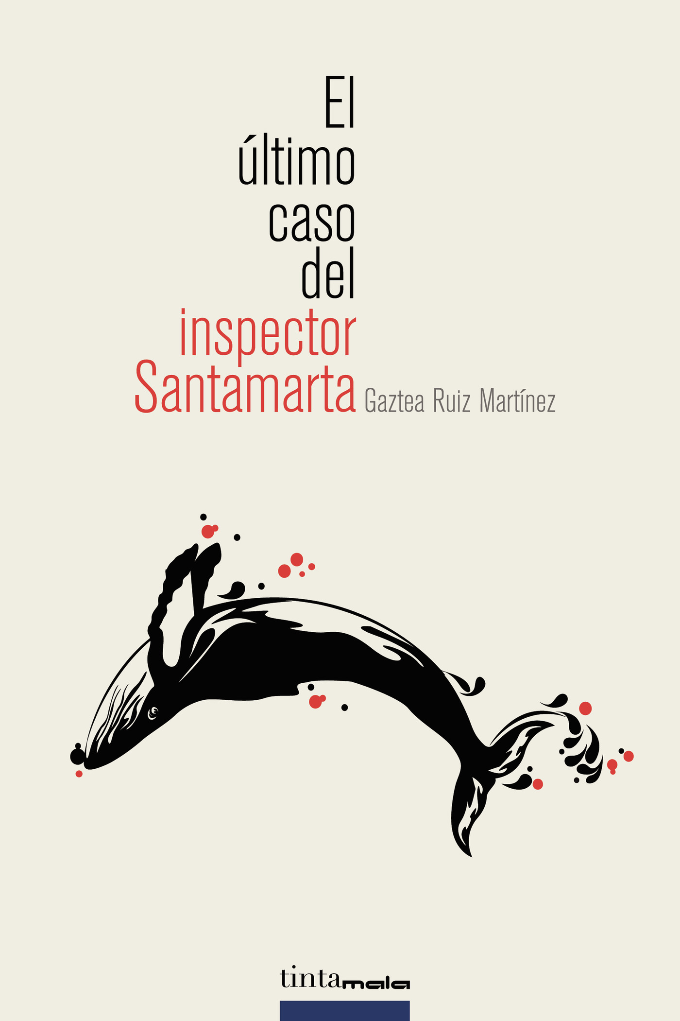 Portada de El último caso del inspector Santamarta
