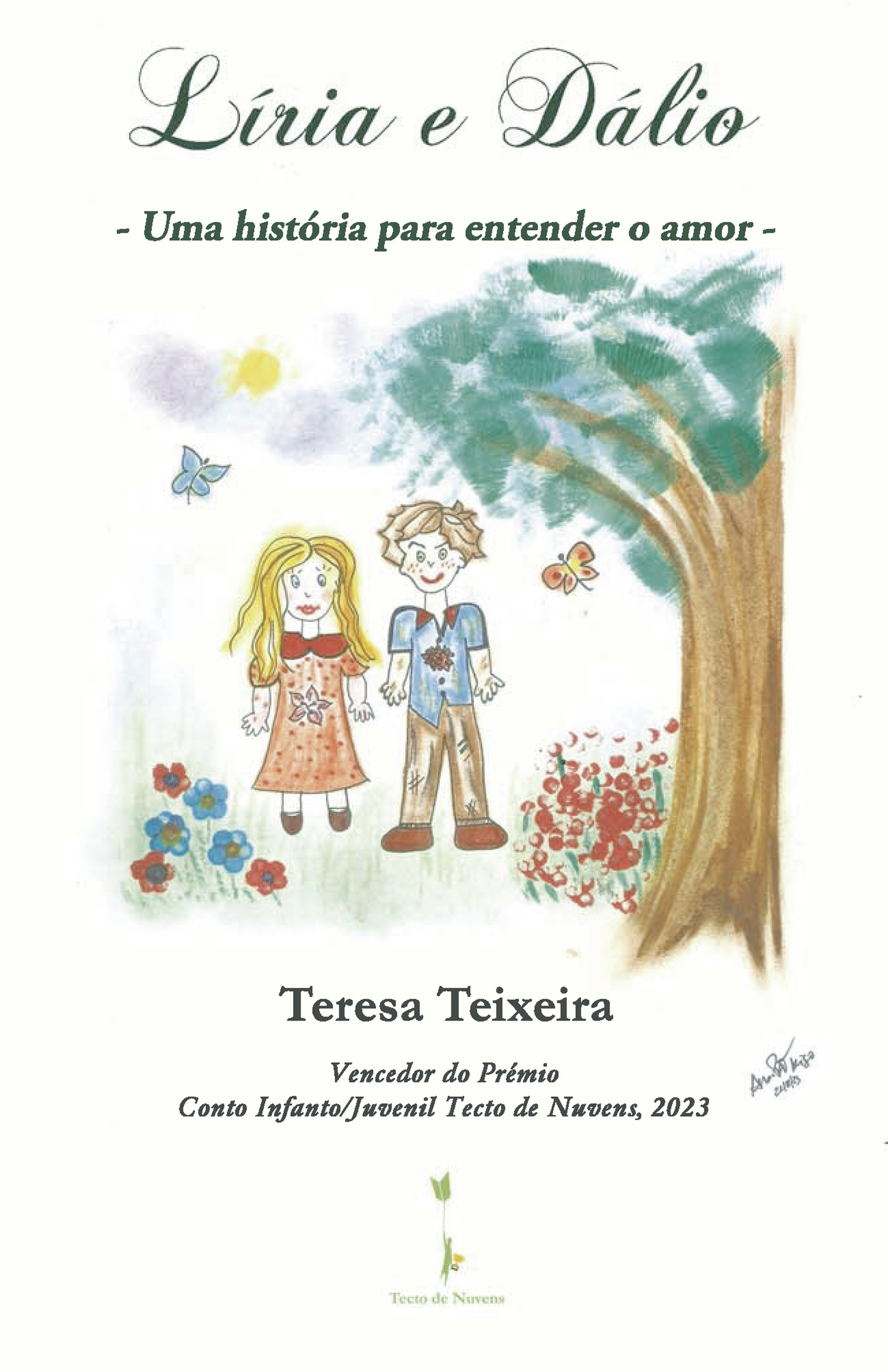 Portada de Líria e Dálio · Teresa Teixeira