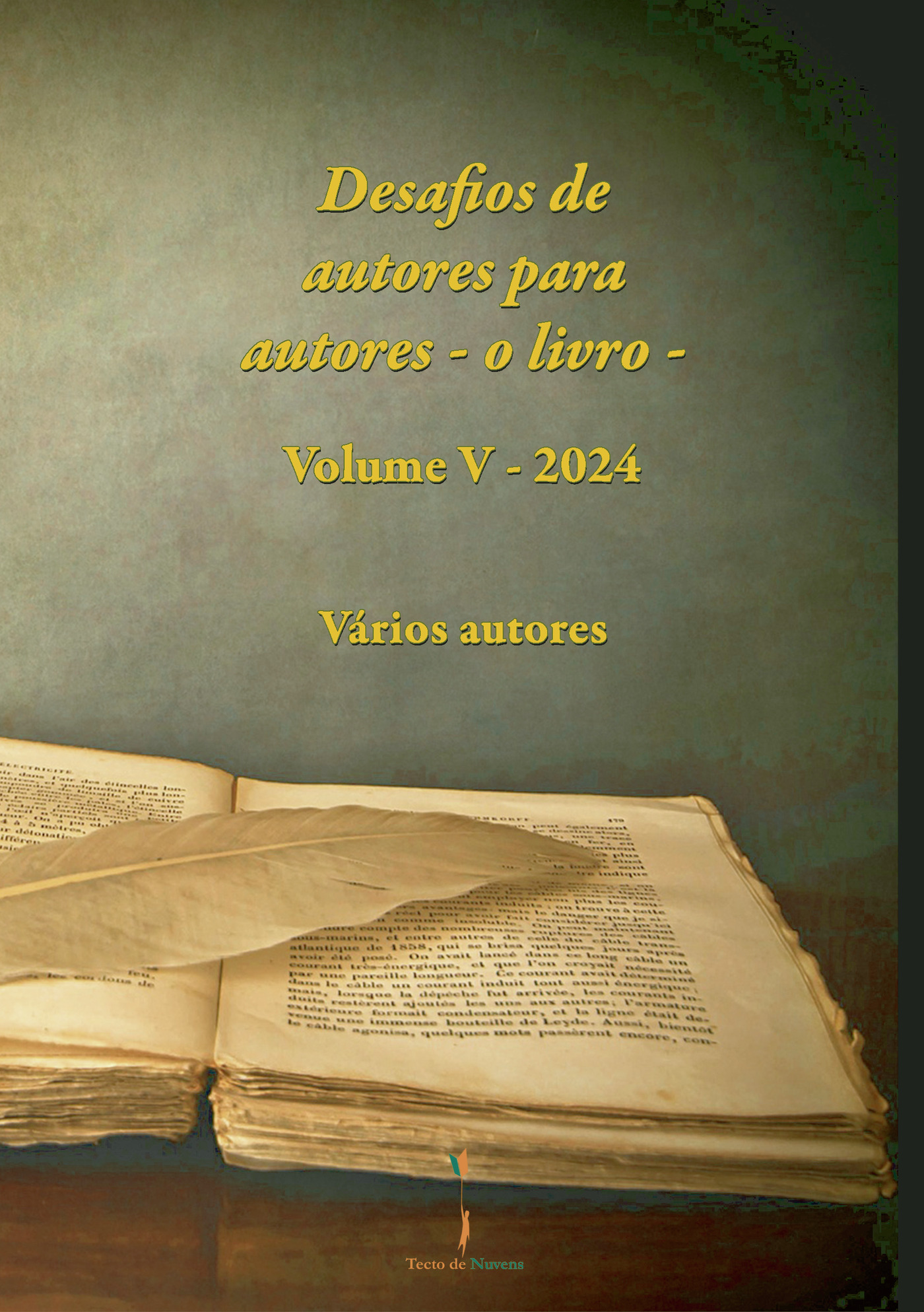 Portada de Desafios de autores para autores - o livro - Volume V - 2024