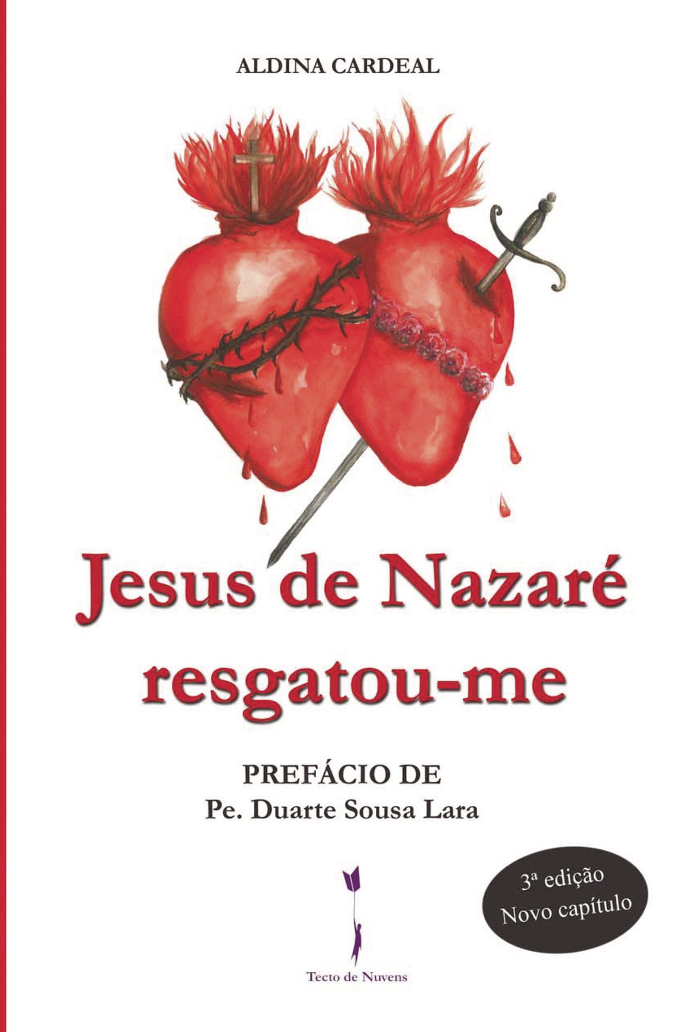 Portada de Jesus de Nazaré resgatou-me · Aldina Fernandes Cardeal