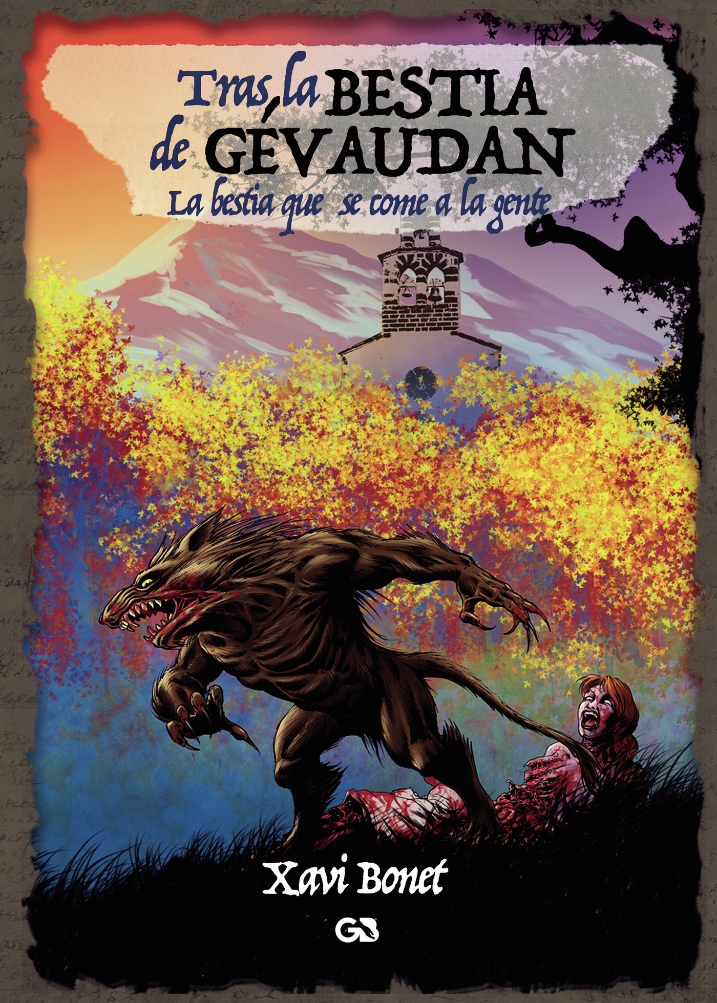 Portada de Tras la bestia de Gévaudan