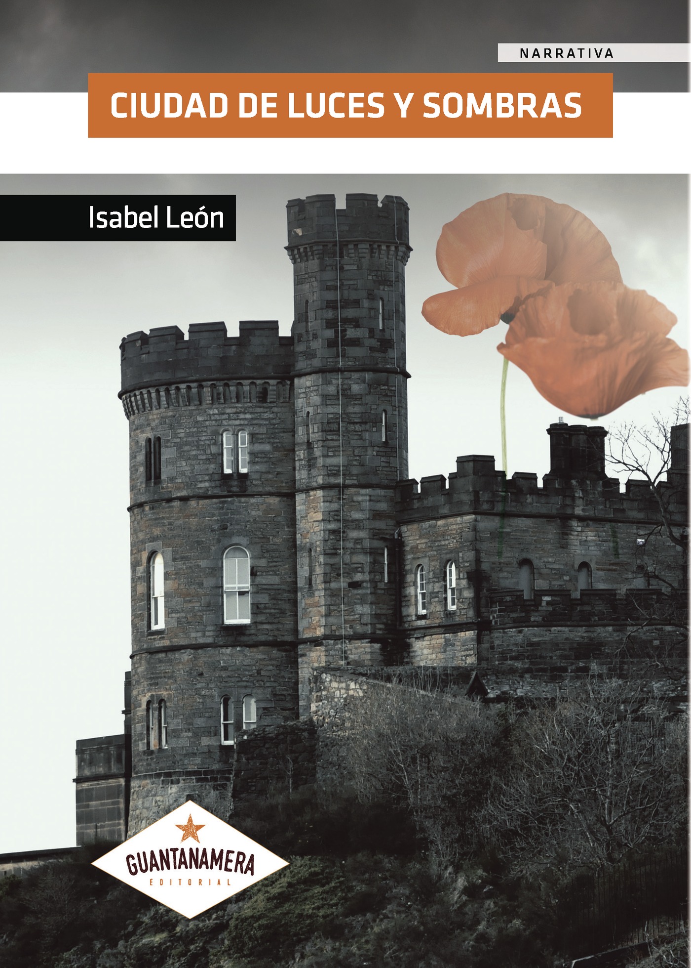 Portada de Ciudad de luces y sombras · Isabel León