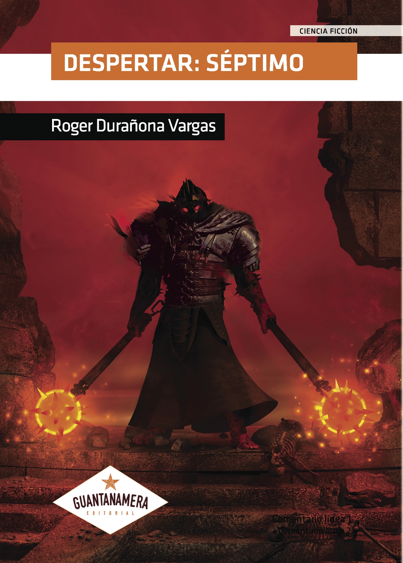 Portada de Despertar: Séptimo · Roger Durañona Vargas