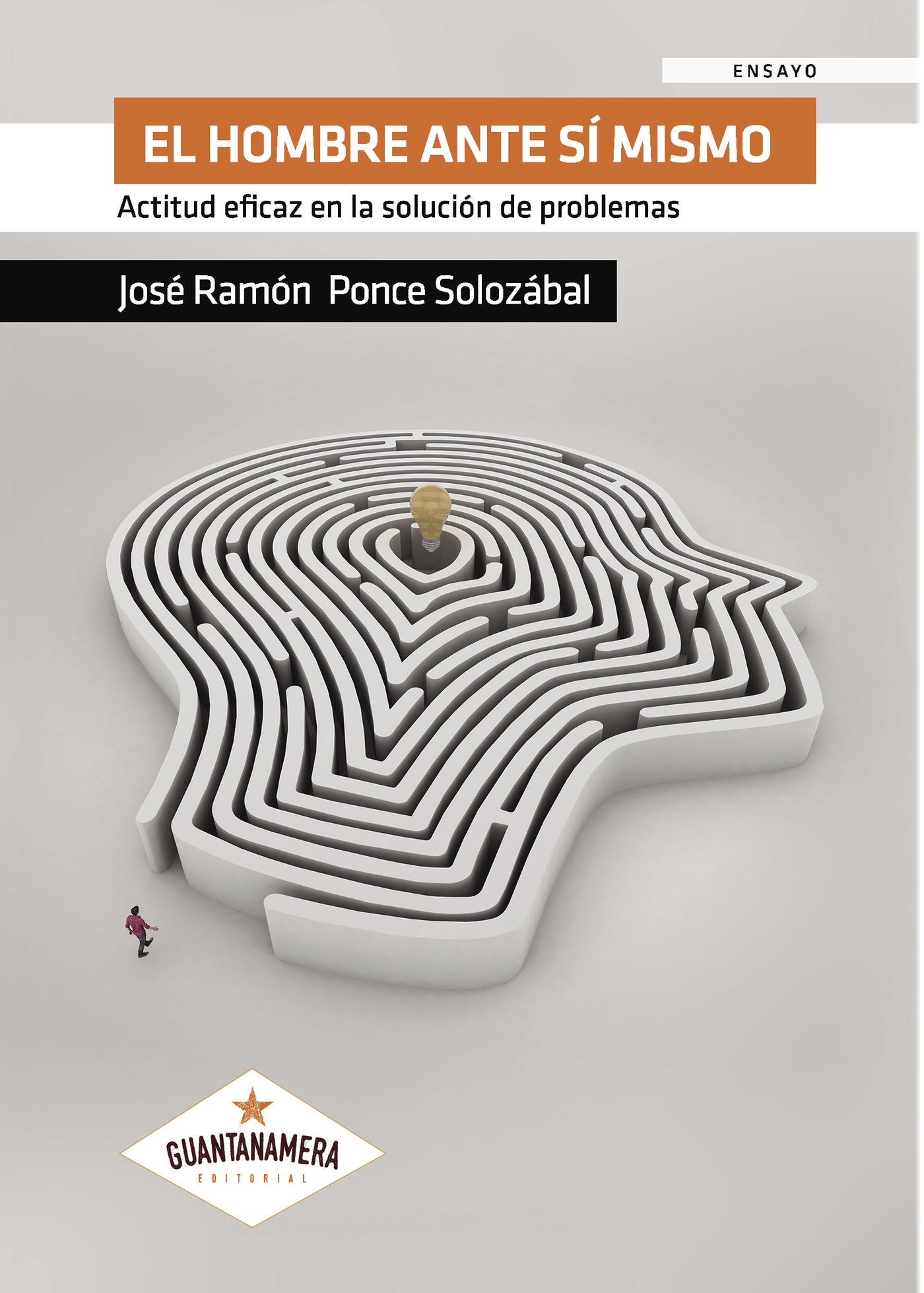 Portada de El hombre ante sí mismo · José Ramón Ponce Solozábal