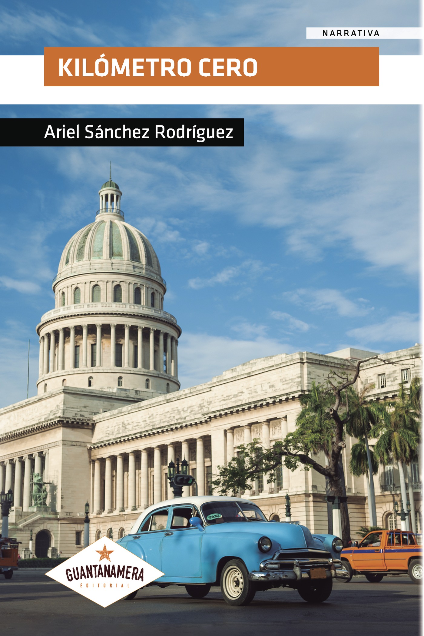 Portada de Kilómetro cero · Ariel Sánchez Rodríguez