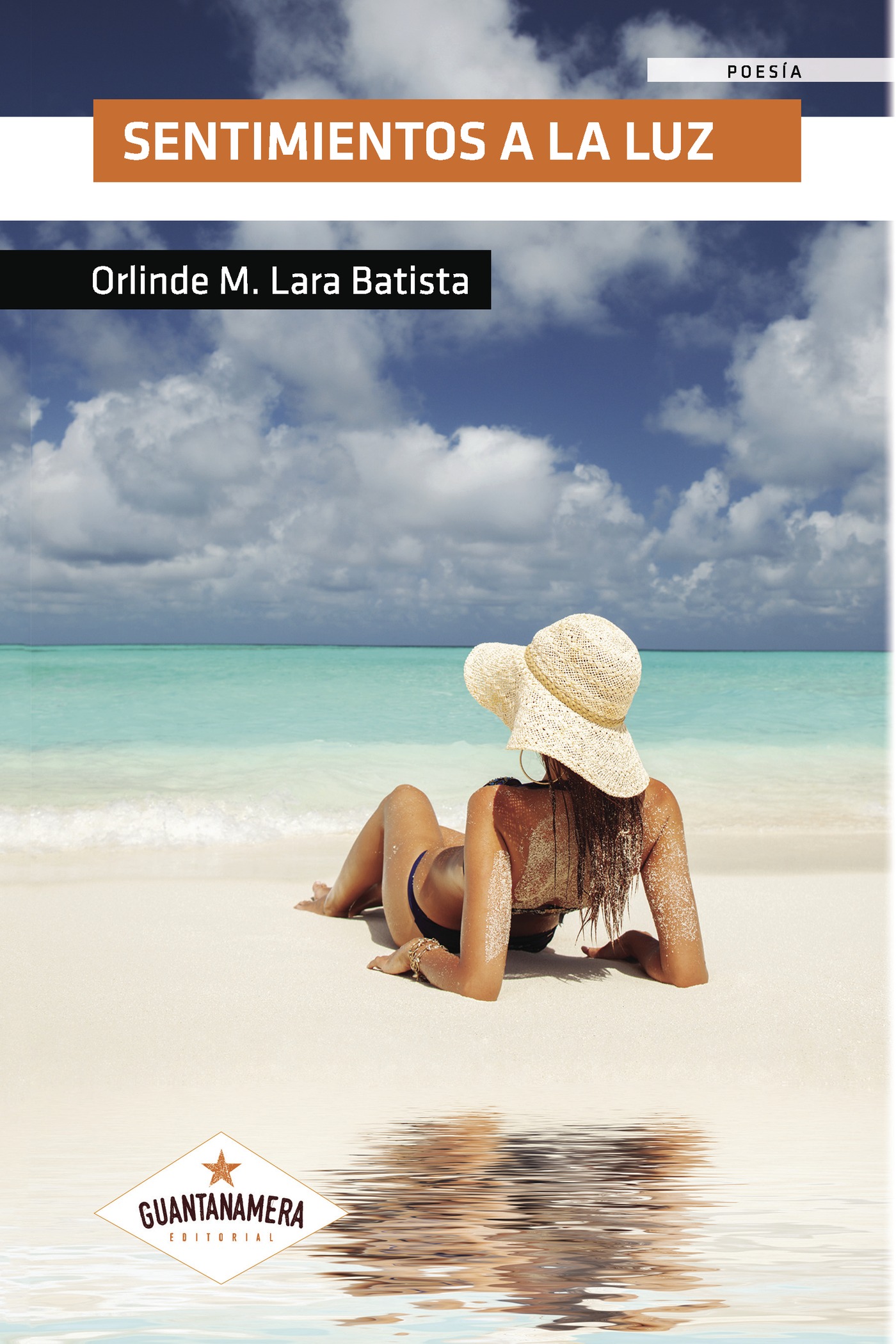 Portada de Sentimientos a la luz · Orlinde M Lara Batista